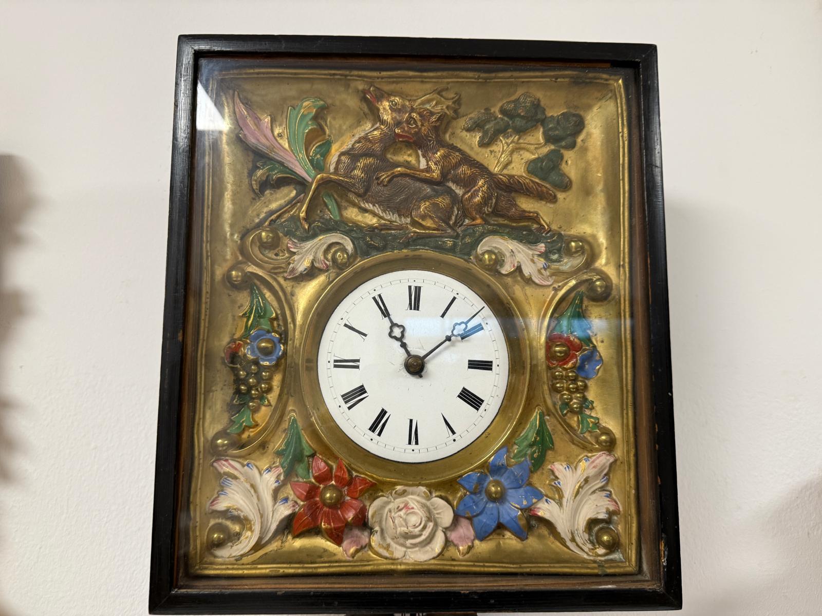 Comtoise Frankreich Wanduhr Rarität Lyrapendel G2324