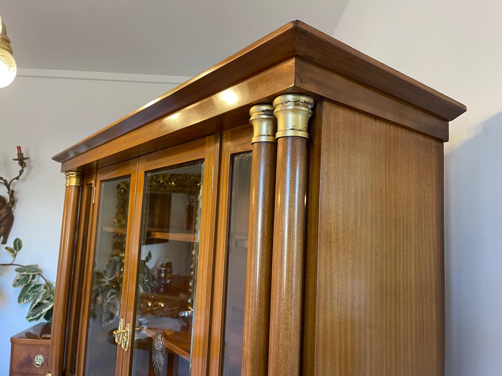 4e5c7389-22b5-4963-a52c-083158916134 Sale Original Jugendstil Vitrine Bücherschrank B1123