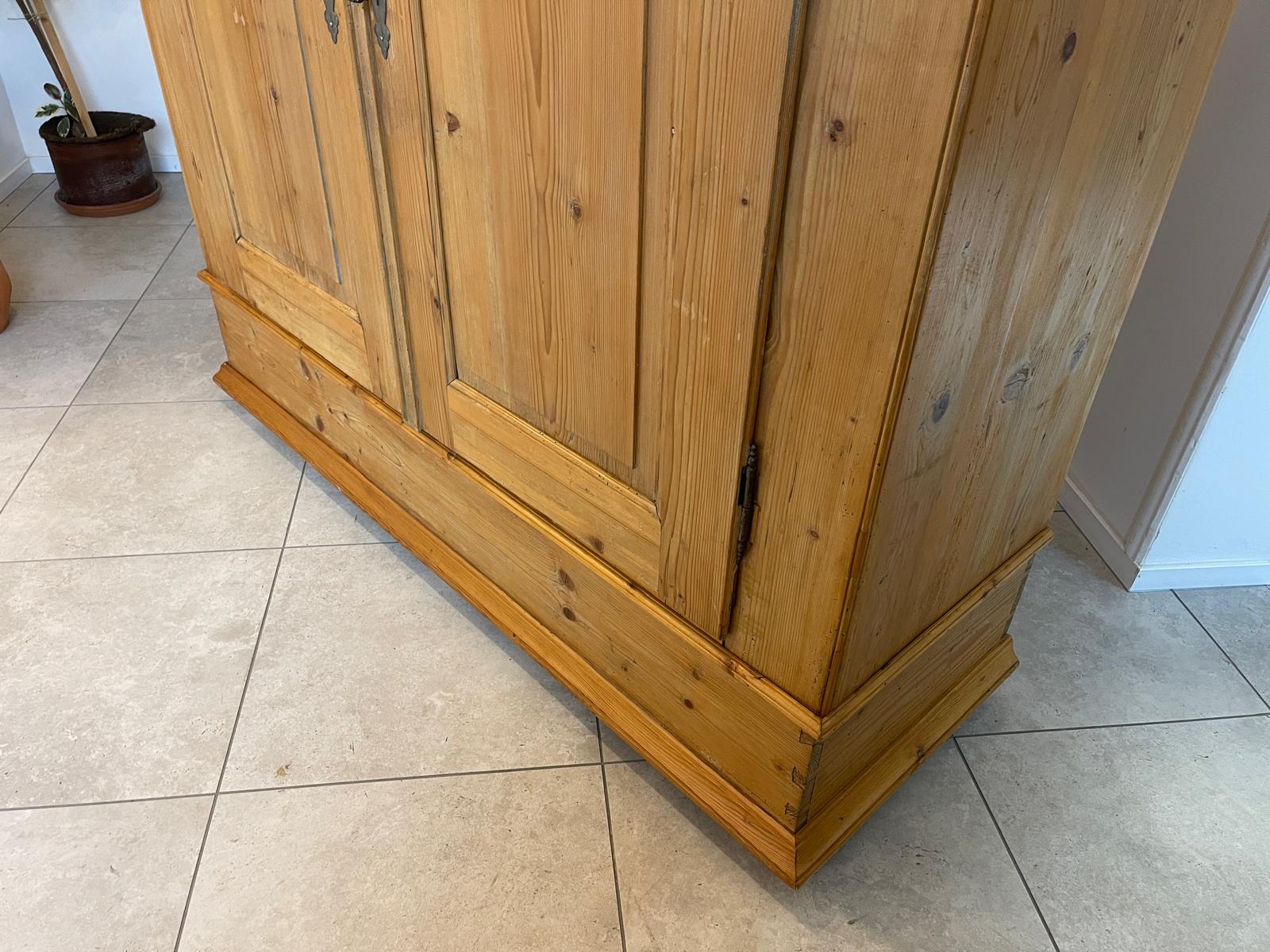 Originaler Bauernschrank Biedermeierschrank Hallenschrank Bauernkasten G1692