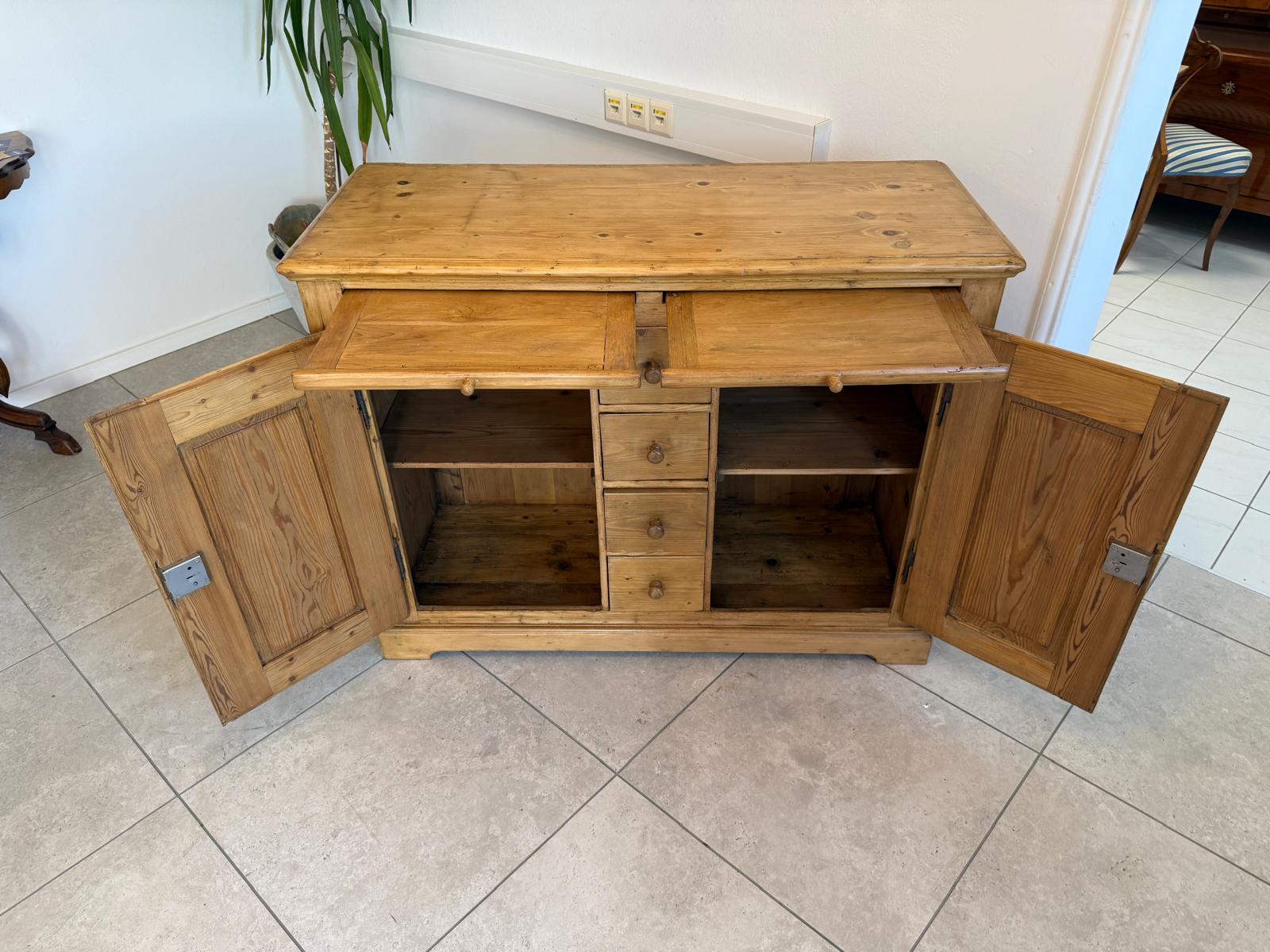 Restaurierte Biedermeier Anrichte Ladenkommode Antiquität G1789