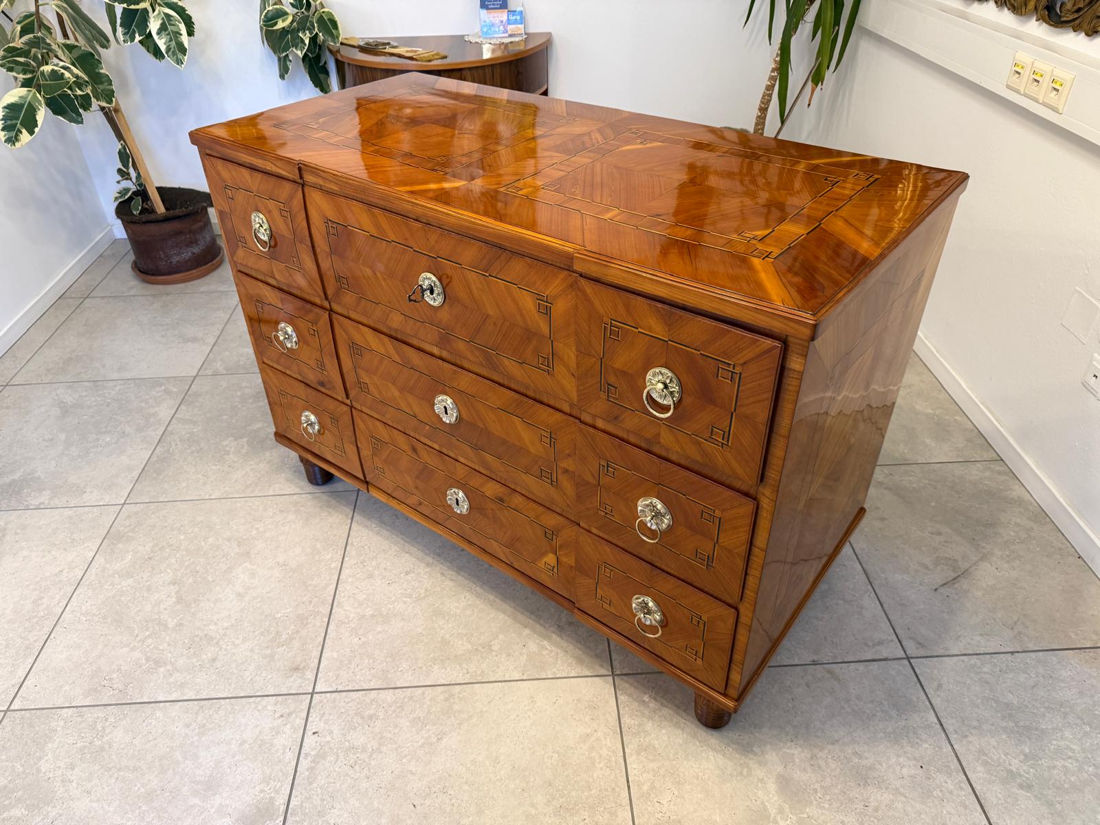 Sale Restaurierte Barock Kommode Österreich Marketiert G2392