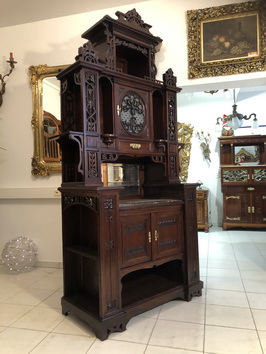 originales florales Pfeiferlbarock Aufsatzmöbel Bücherschrank Traum Z2181