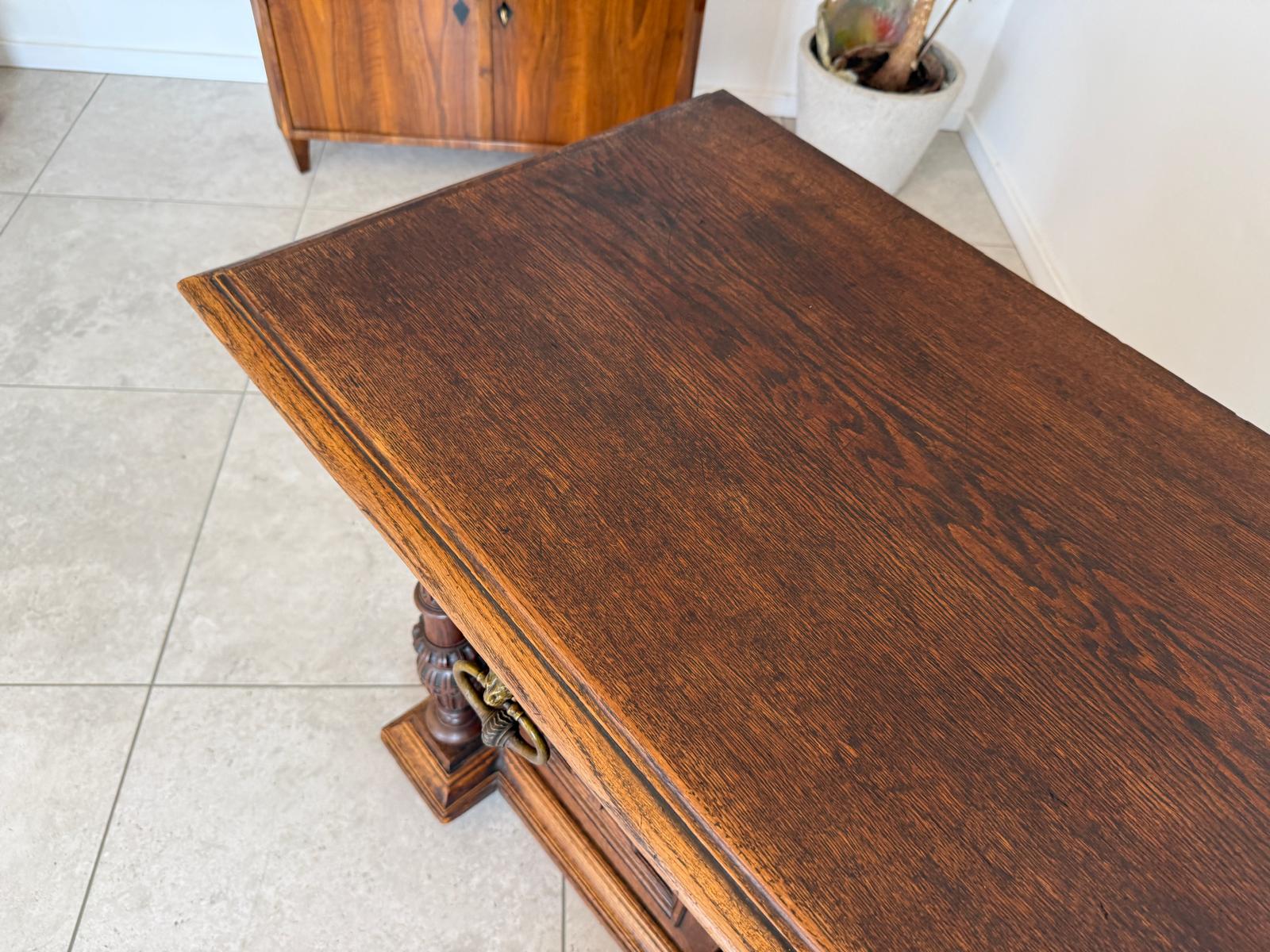Säulenanrichte Gründerzeit Anrichte Schrank Antiquität G1886