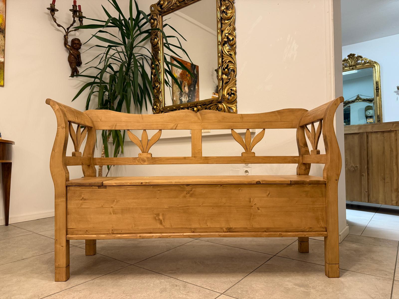 Truhenbank Küchenbank Bauernmöbel Bauernmöbel G2360