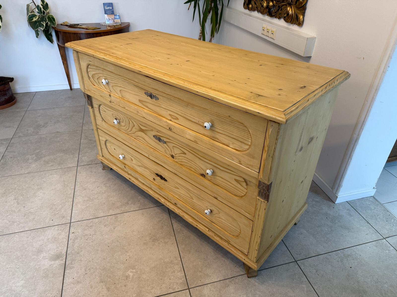 SALE Restaurierte Biedermeier Kommode Ladenkommode Weichholz D1079