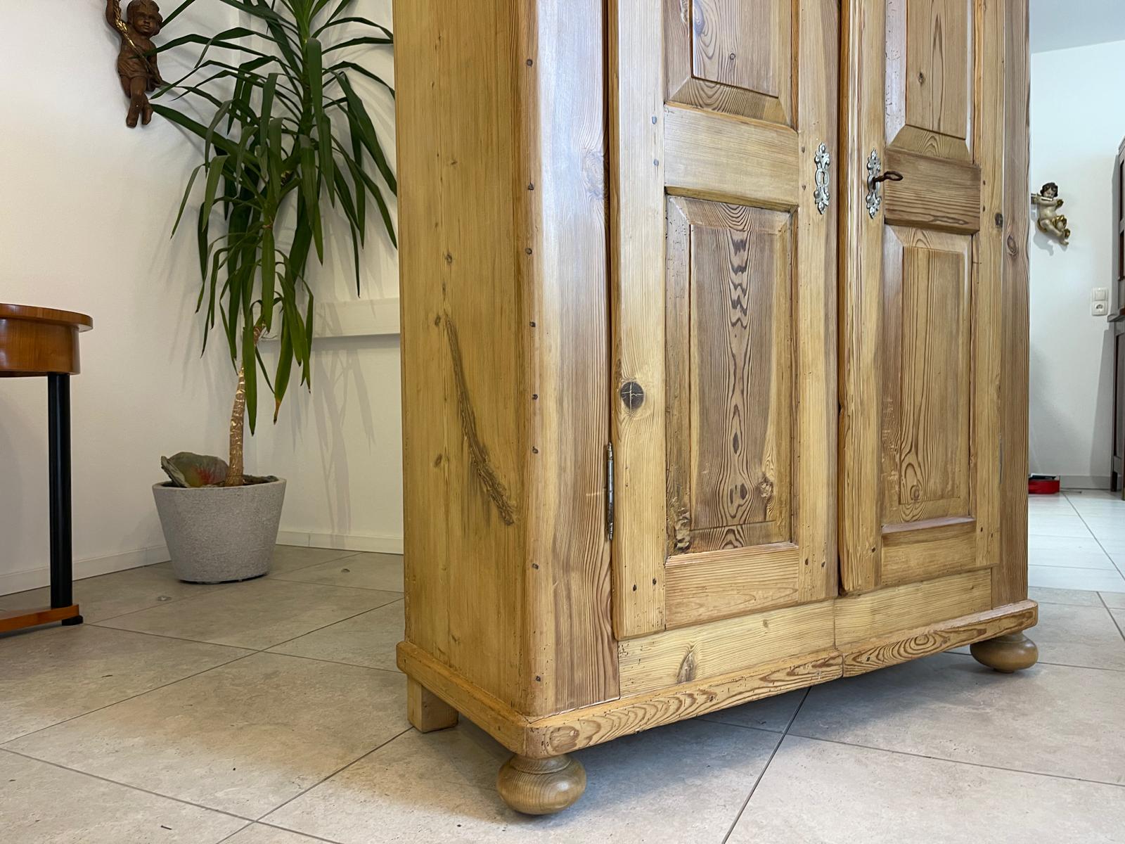 Sale Restaurierter Traum Biedermeier Bauernschrank Naturholzschrank G1257