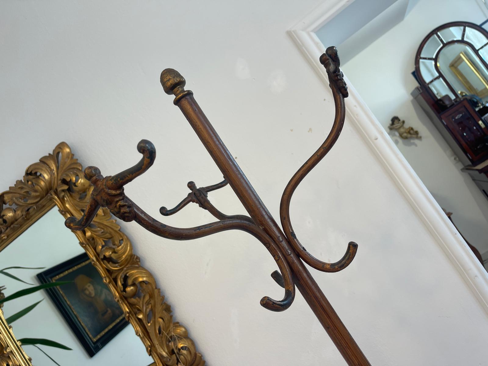 Historischer Kleiderstänger Ablage / Kleiderablage / Hutablage G1532