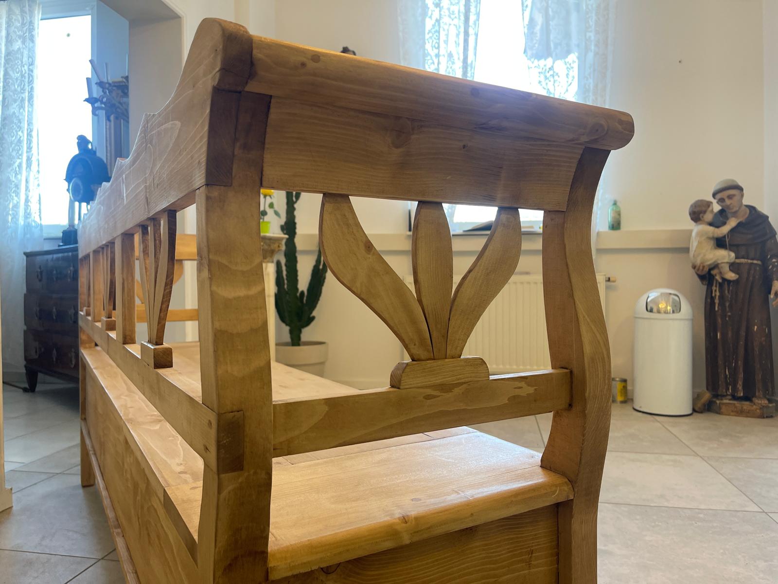 Truhenbank Küchenbank Bauernmöbel Bauernmöbel G1300