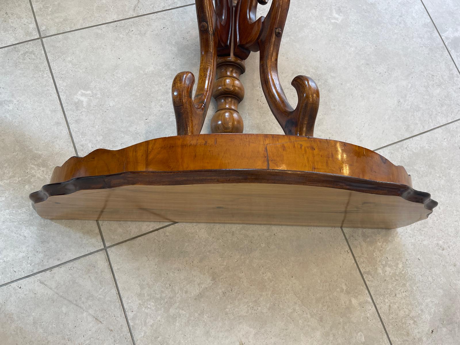 Originale Spätbiedermeier Konsole Wandtisch Ablage Podest G1591