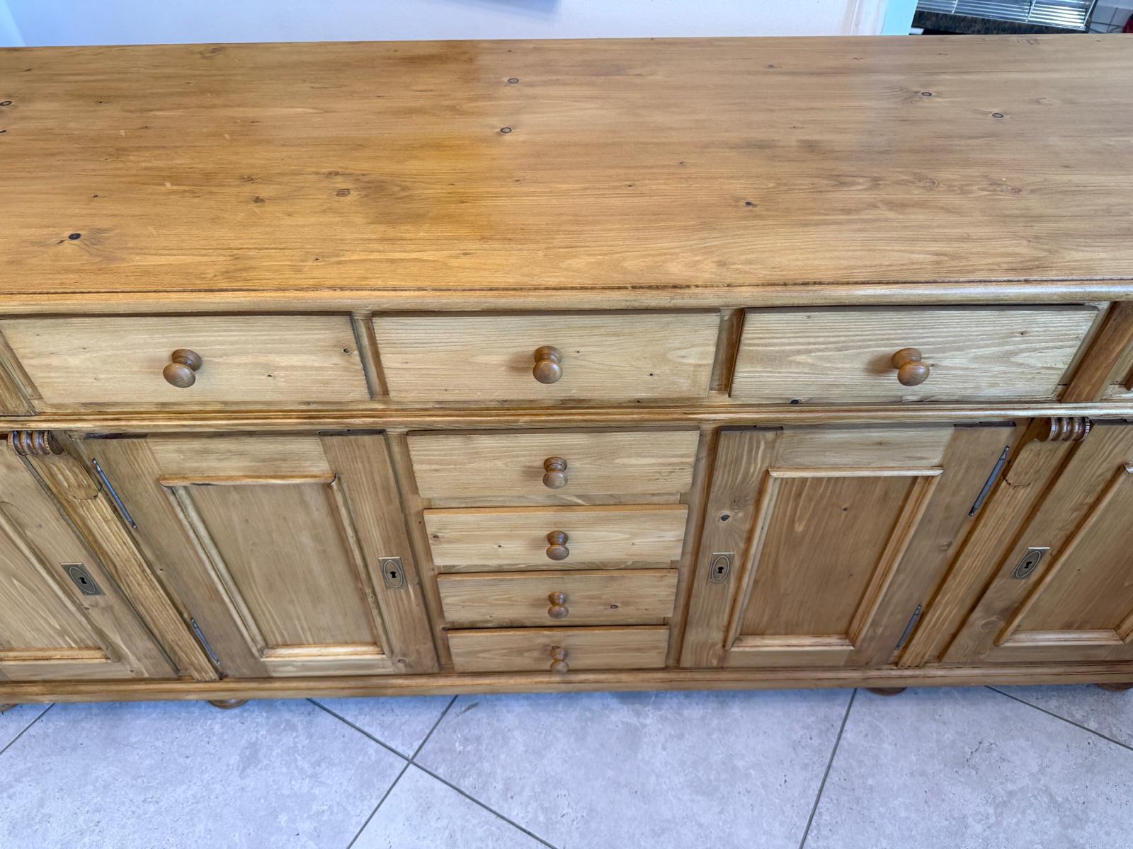 Gründerzeit Stil Apothekenschrank 9 Ladenkommode Bauernmöbel D2859