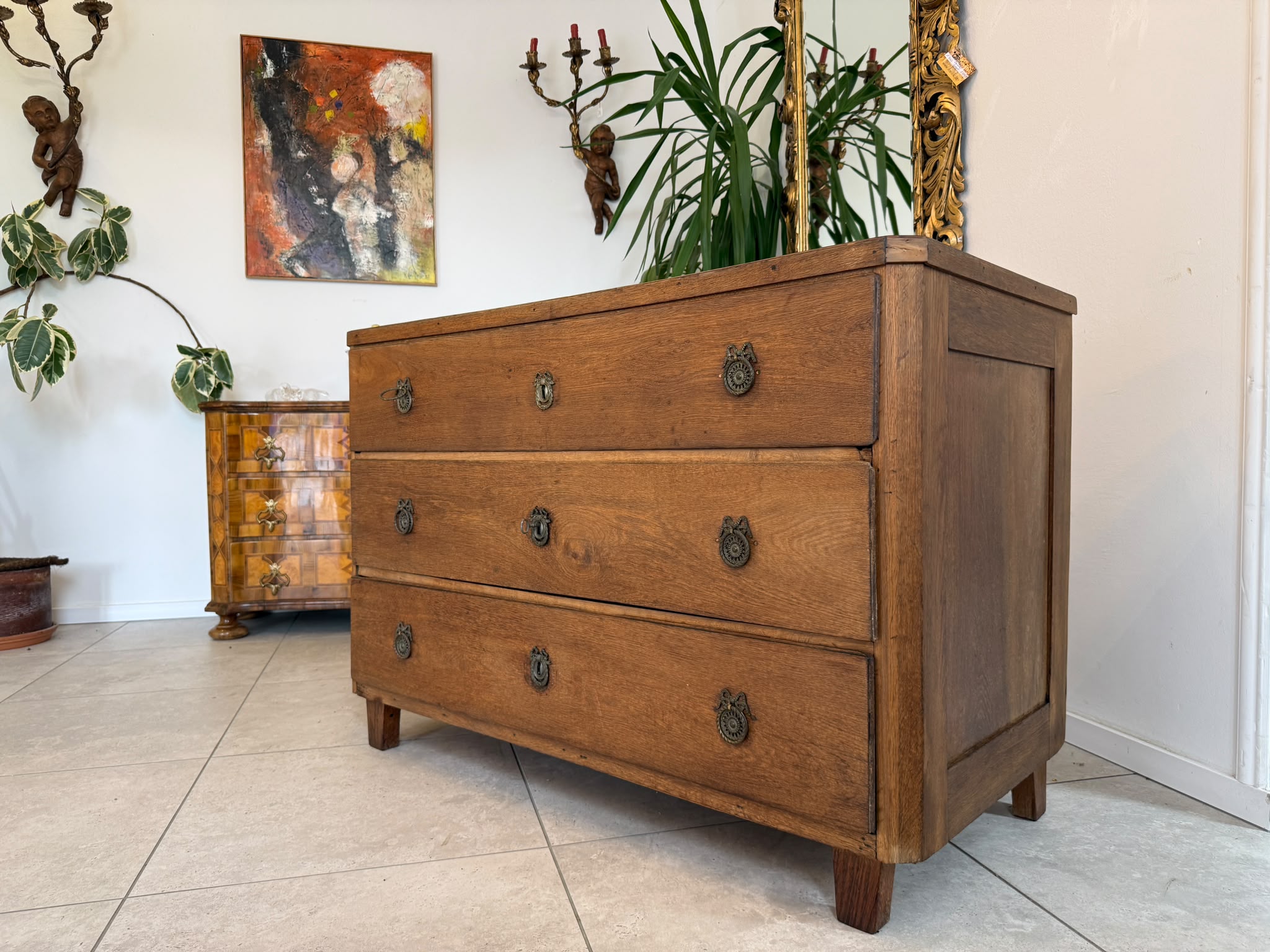 Sale Authentische Biedermeier Kommode Ladenkommode Original Antiquität D2635