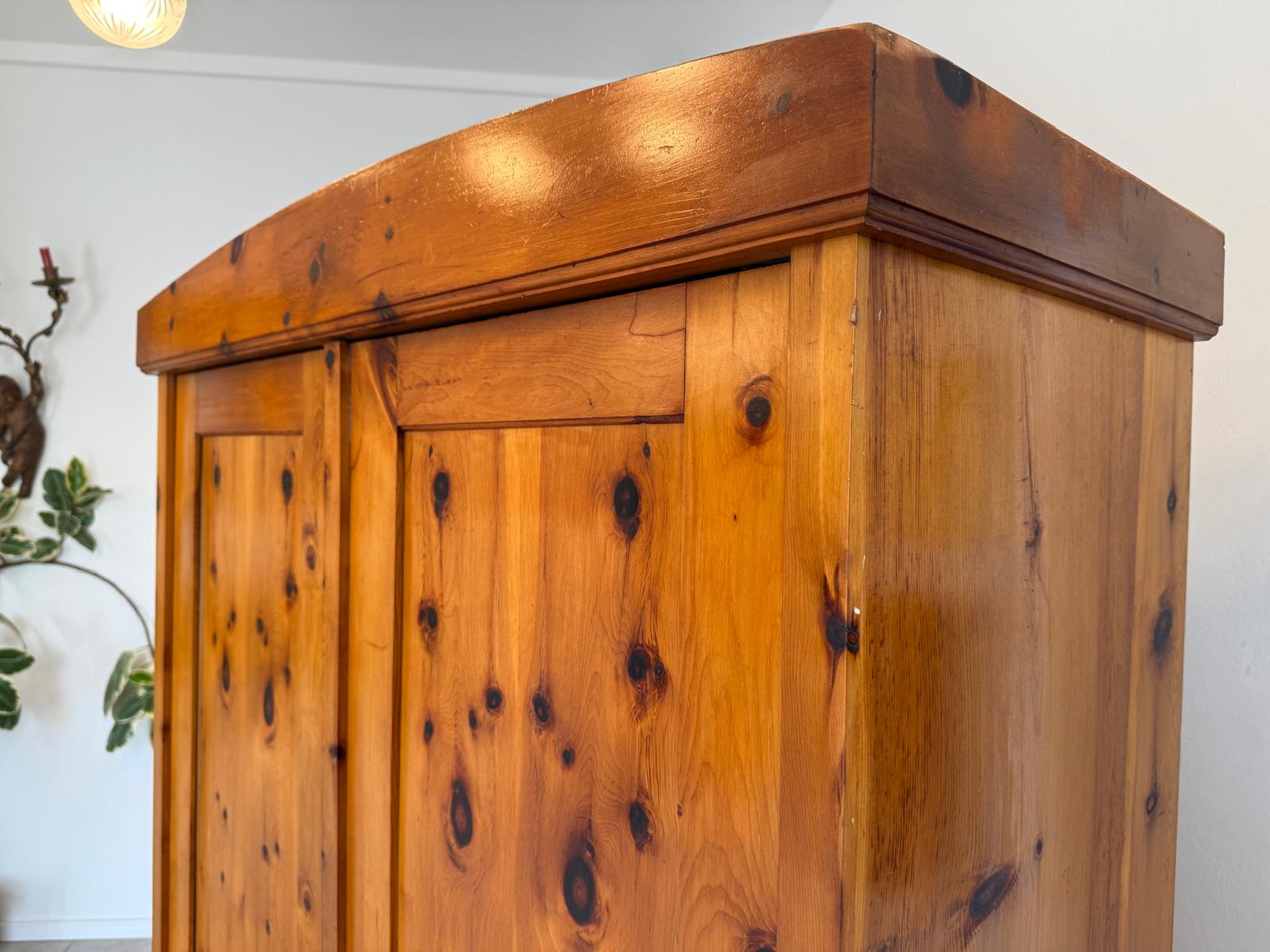 Zirbenholz Schrank Kasten Bauerschrank Kleiderkasten Bauernkasten G1883
