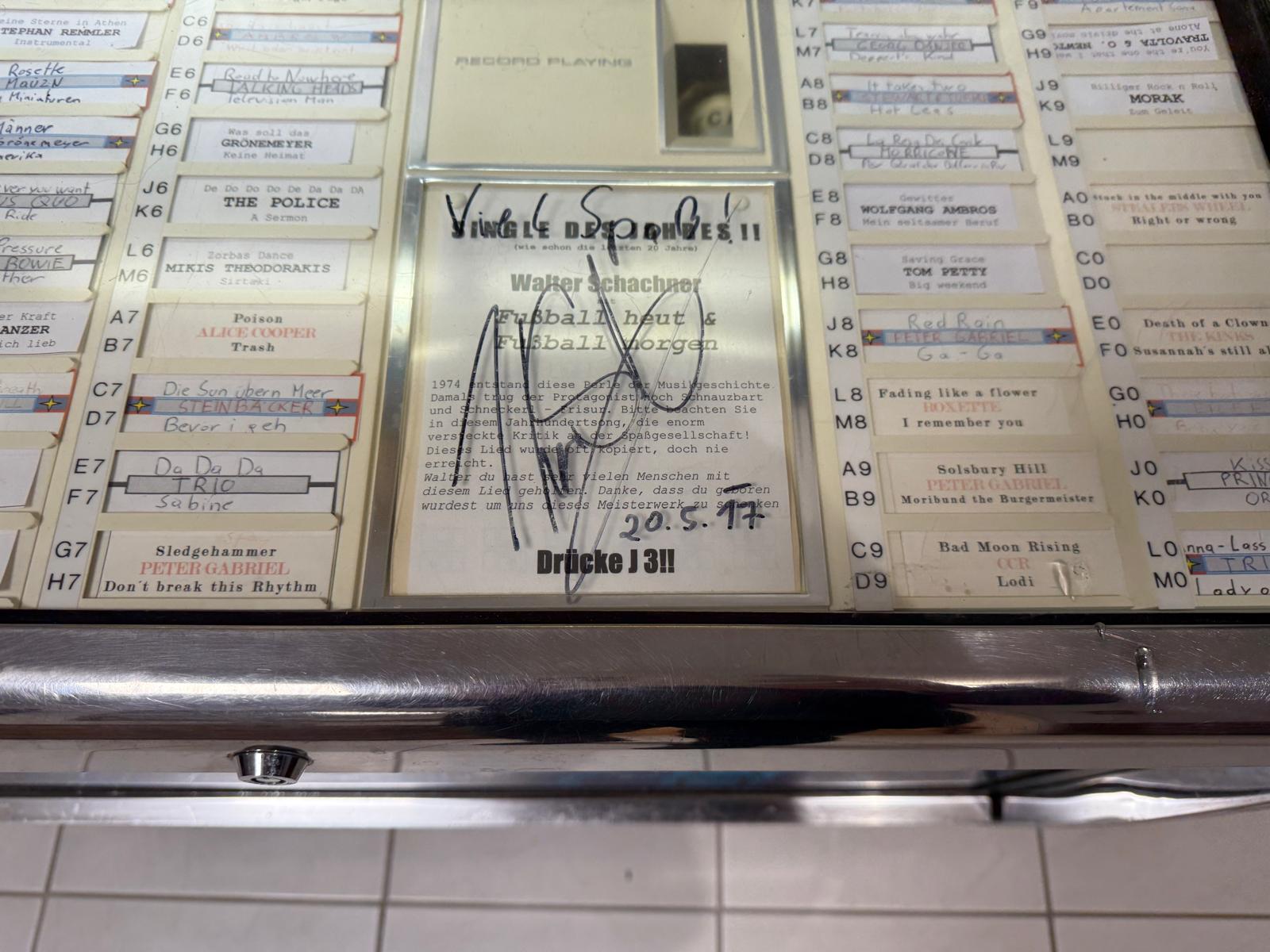 Originale Wurlitzer / AMI Rowe International Musikbox Modell R-74 Thomas Stipsits STIP