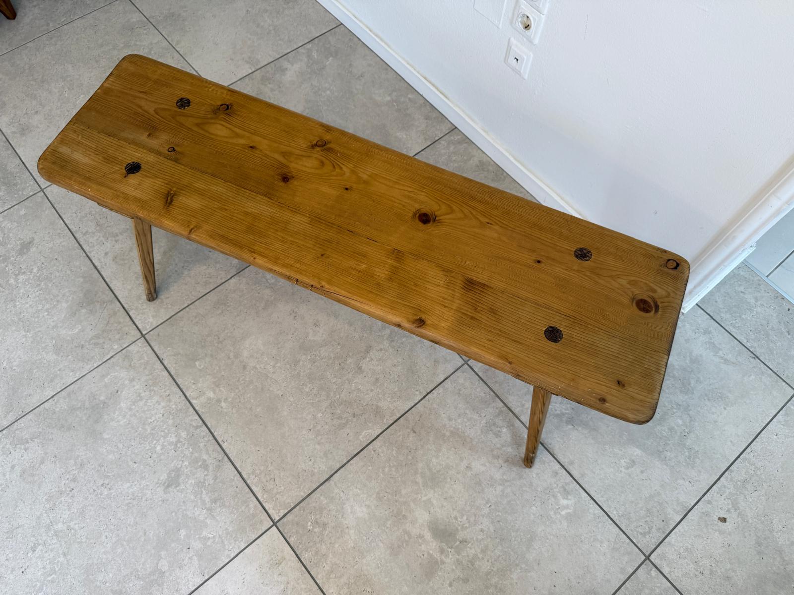Altes Bankerl Sitzbank Bankerl Massivholz Bauernbank G1942