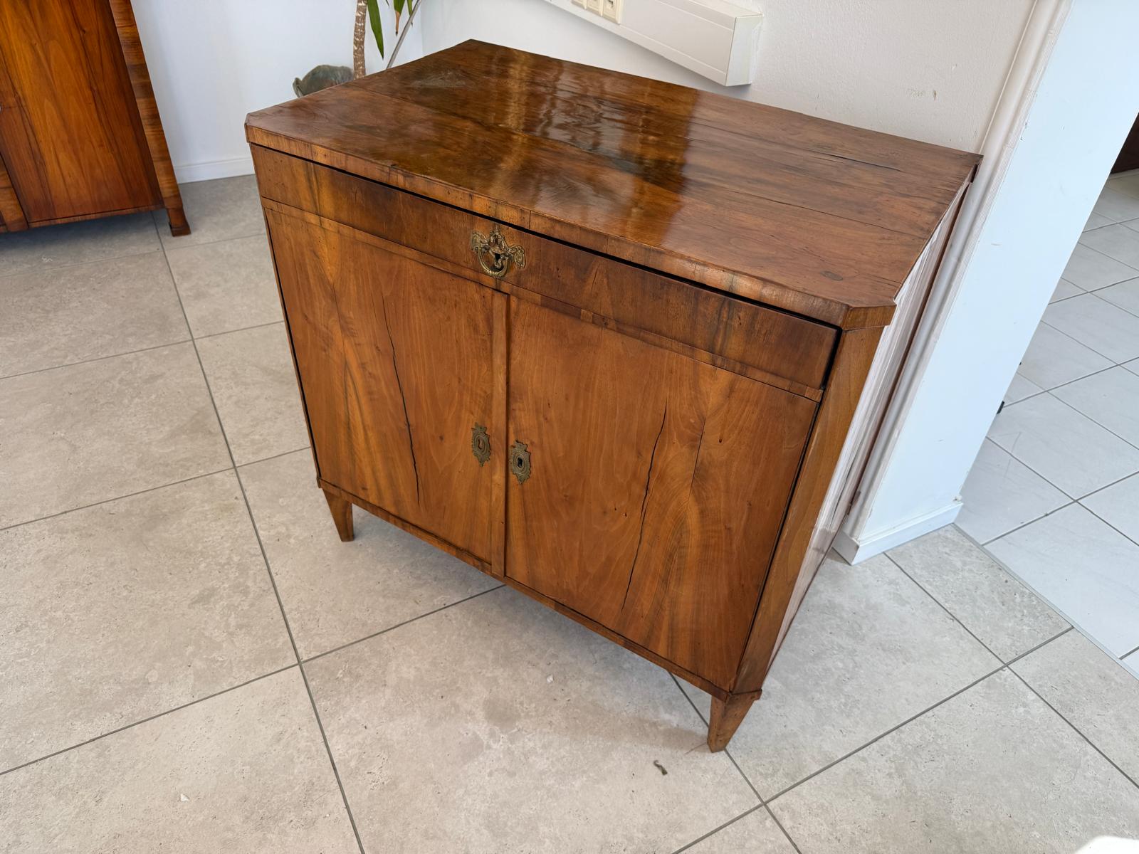 Biedermeier Trumeau Anrichte Schrank Originalstück Authentikum D2387