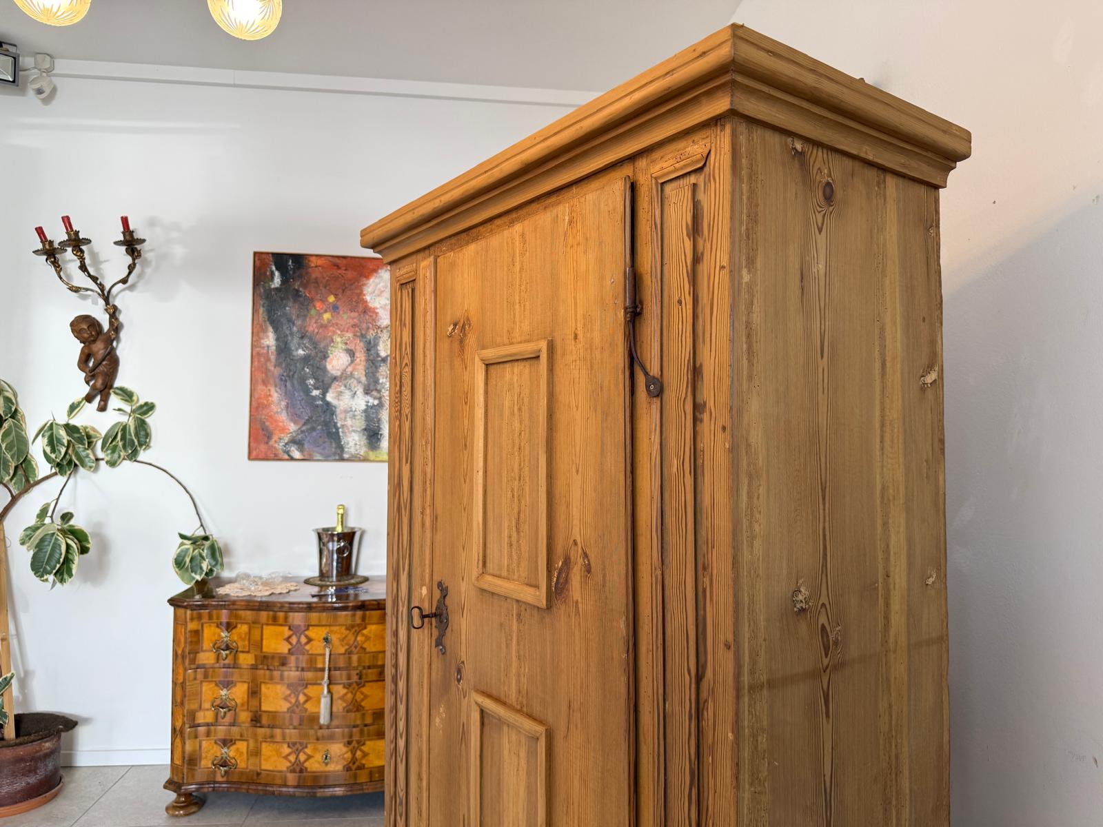 Barock Schrank Sale Originaler Bauernschrank Weichholz D2643