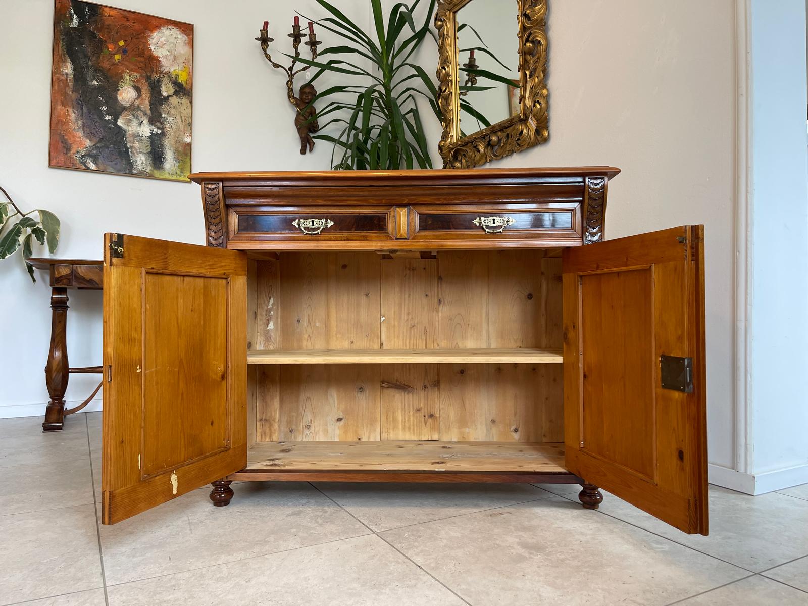 Sale Restauriertes Gründerzeit Trumeau Anrichte Antiquität.G1679