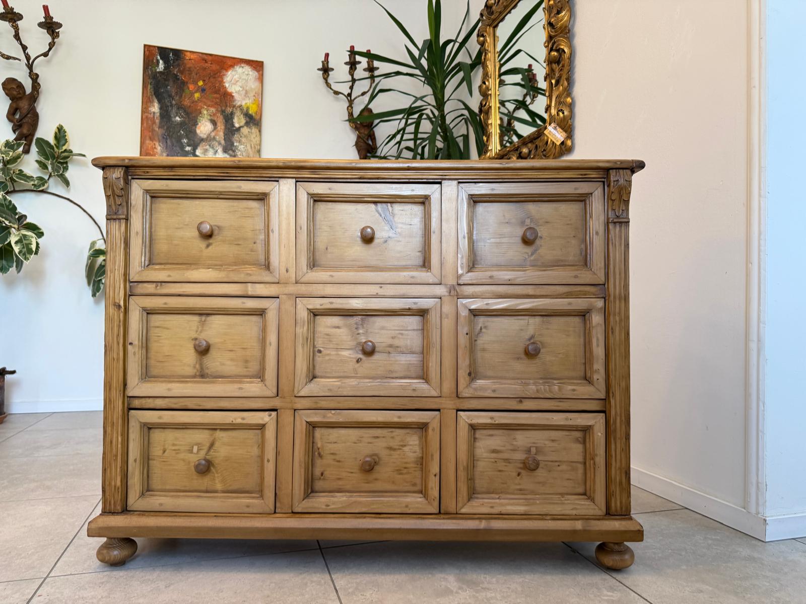 Bäuerliche Kommode 9 Ladenkommode Landhausmöbel Weichholzmöbel G1938