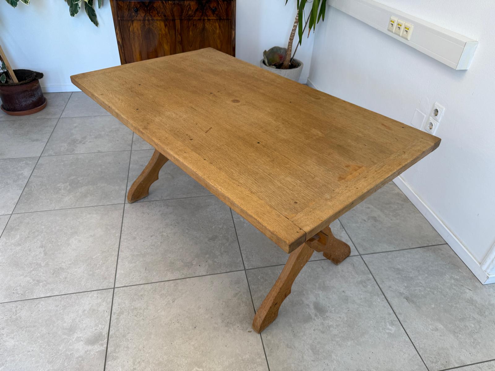 Bauerntisch Tafeltisch Tisch Eichenholz G1900