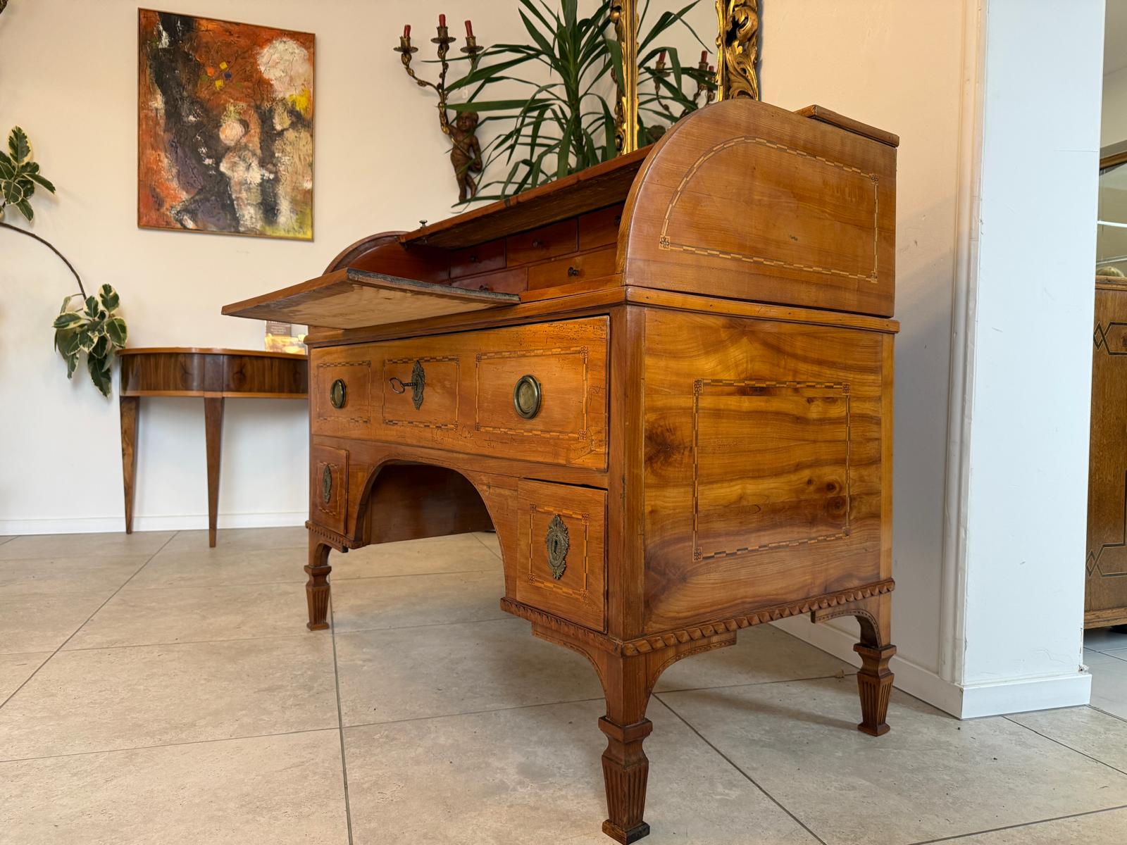 Sale Originaler Josefinischer Sekretär / Schreibtisch Klassizismus Antiquität D1050-1