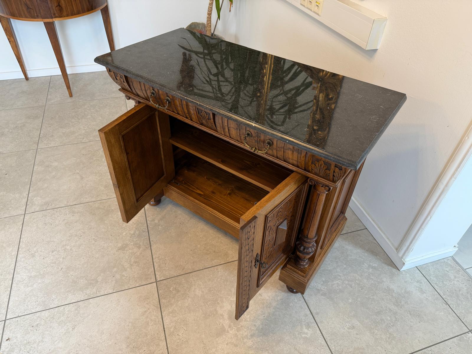 Sale Gründerzeit Anrichte Säulen Kommode Original Waschtisch G2248