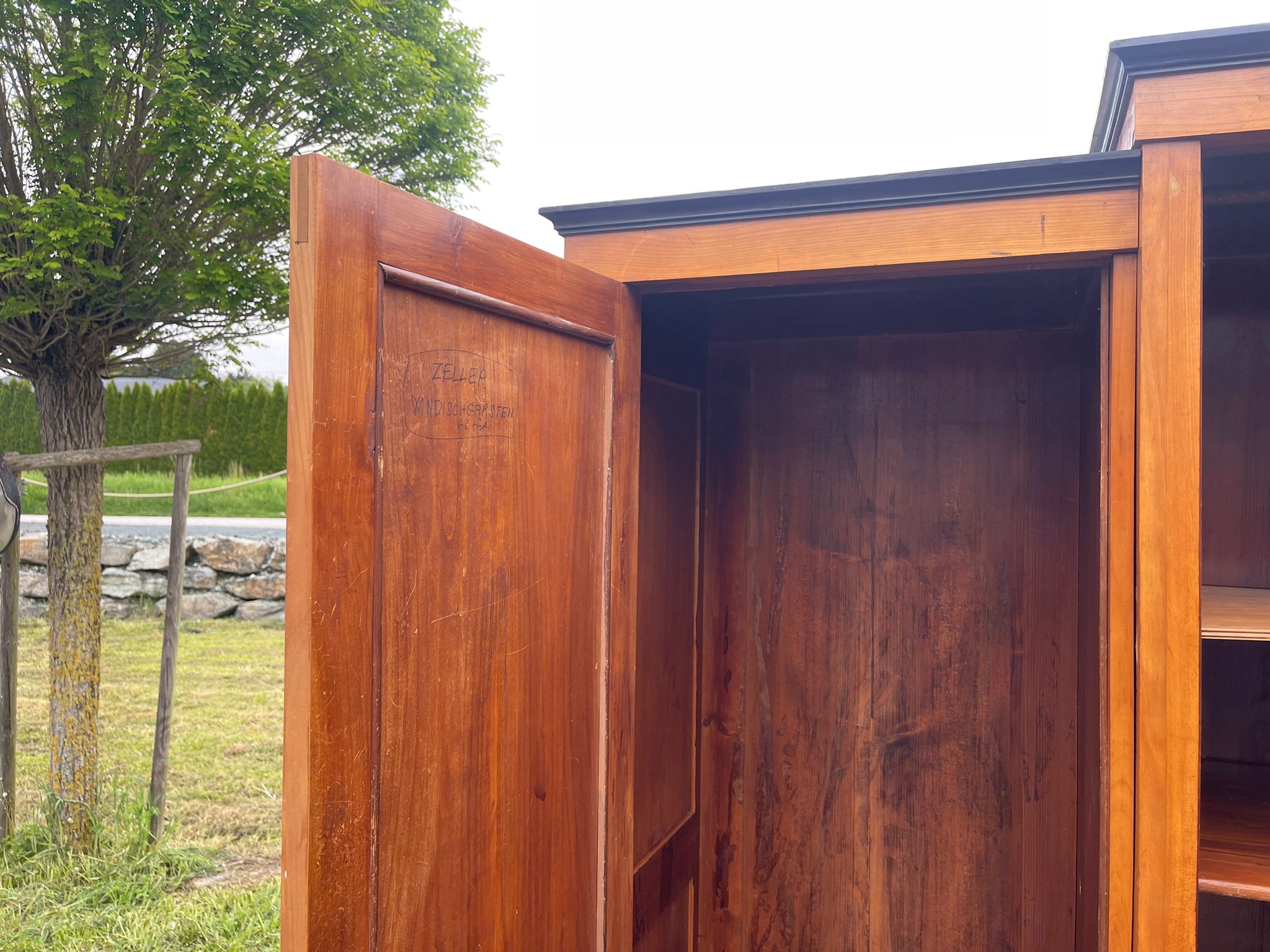 Jugendstil Garderobenschrank Kleiderschrank Schrank G1613