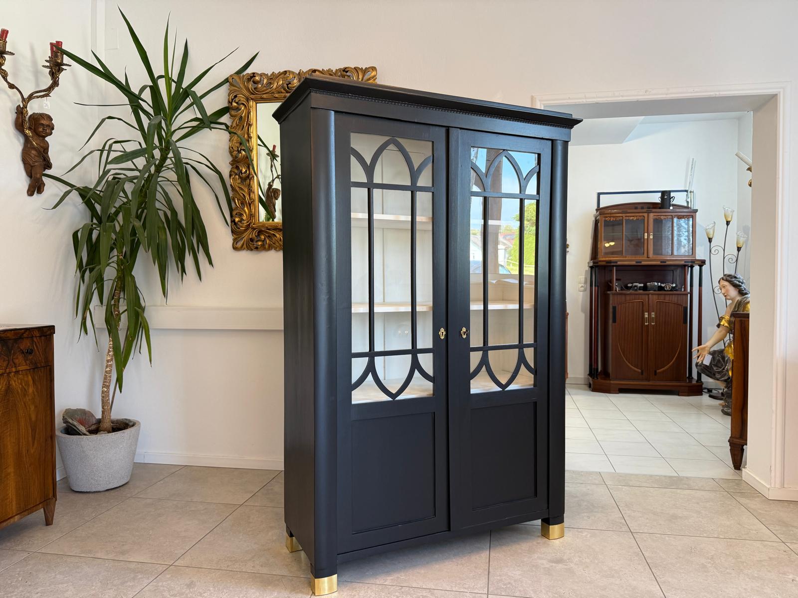 Sale Jugendstil Vitrine / Bücherschrank/ Antiquität / Originalstück G1971