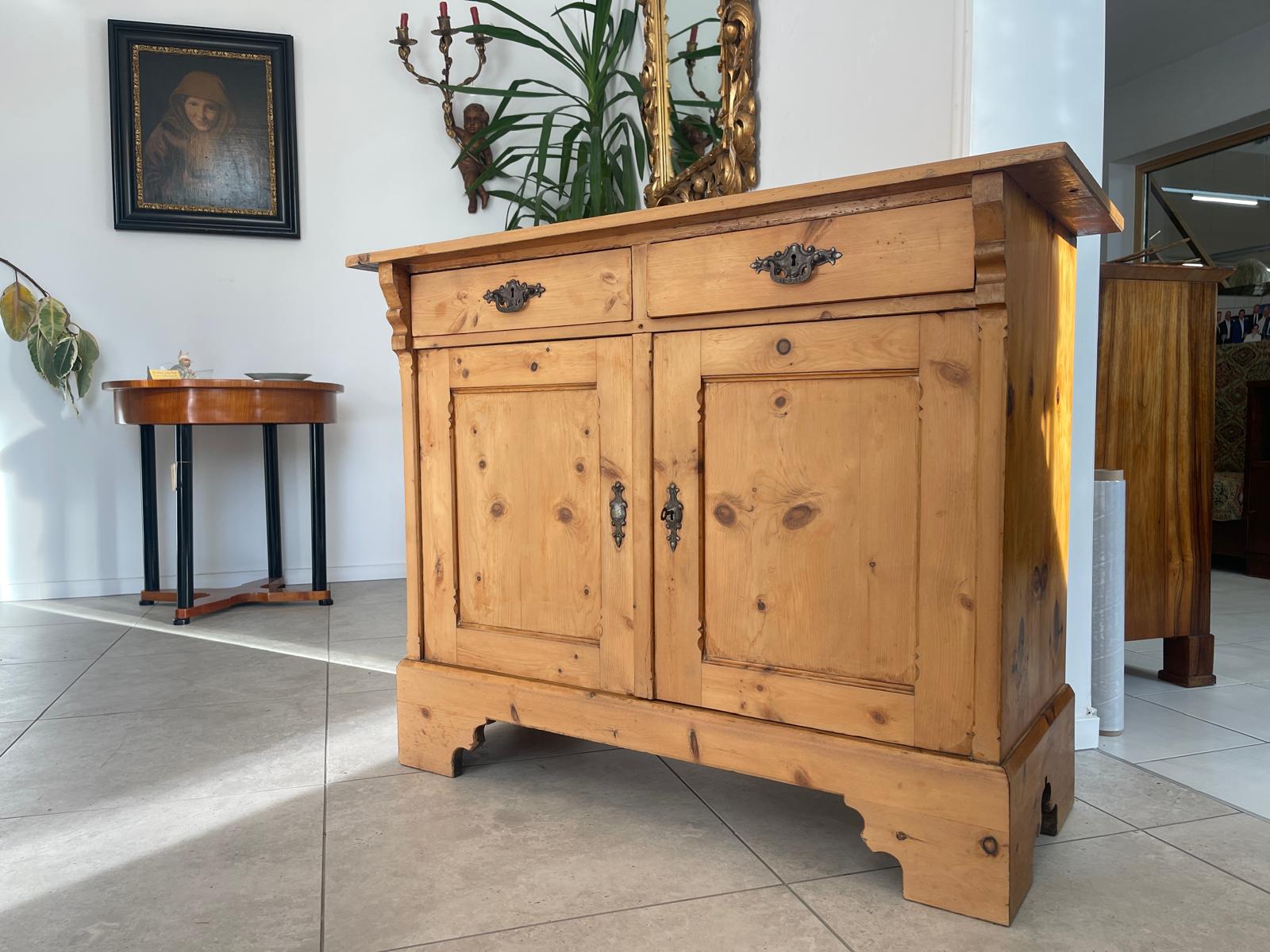 Zirbenholz Anrichte Sideboard Schrank Bauernmöbel G1308