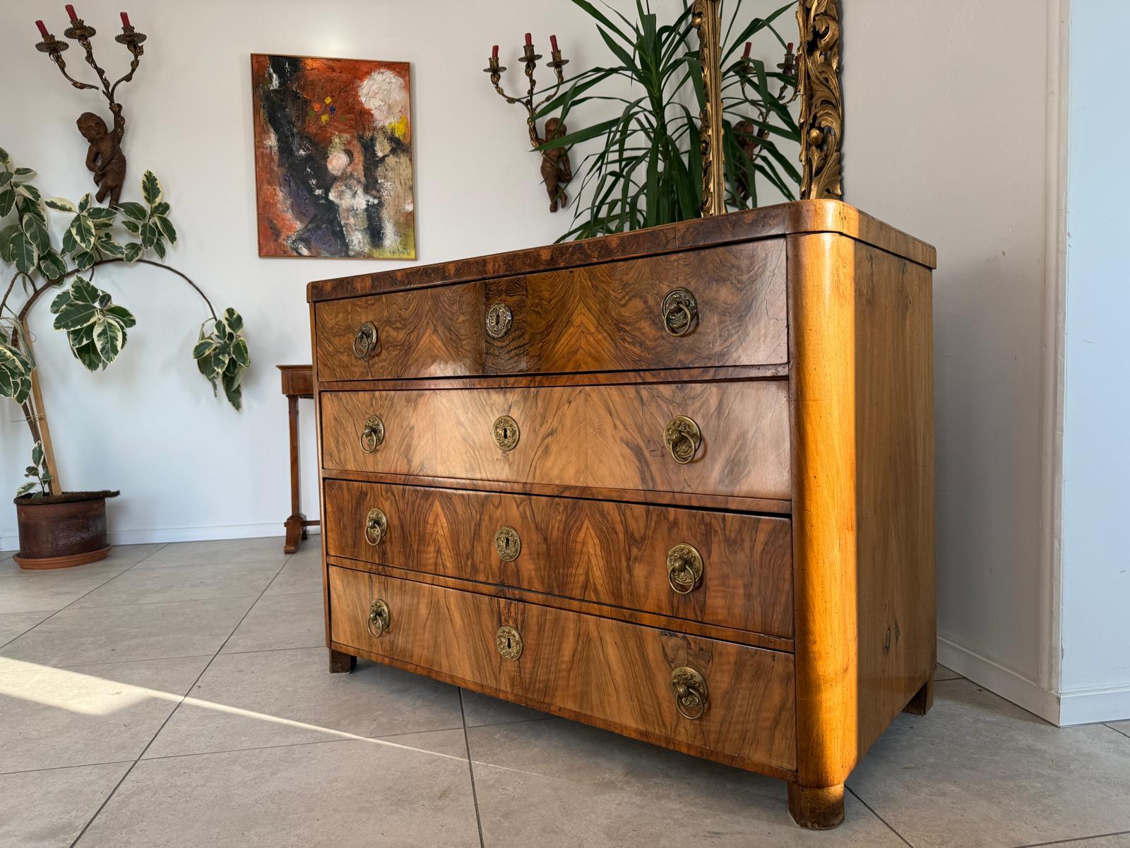 Antike Biedermeier Schreibkommode Ladenkommode Antiquität D1227