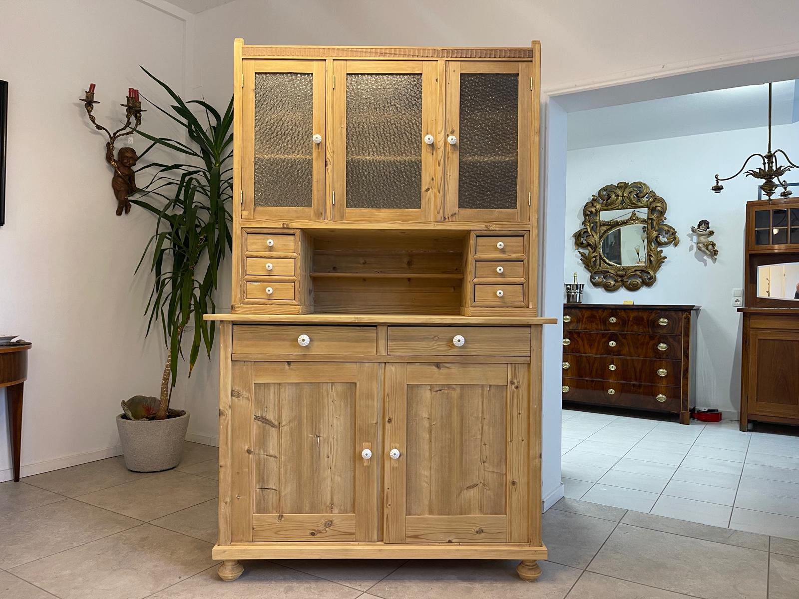 Jugendstil Küchenbuffet Küchenschrank Küchenkredenz G1063