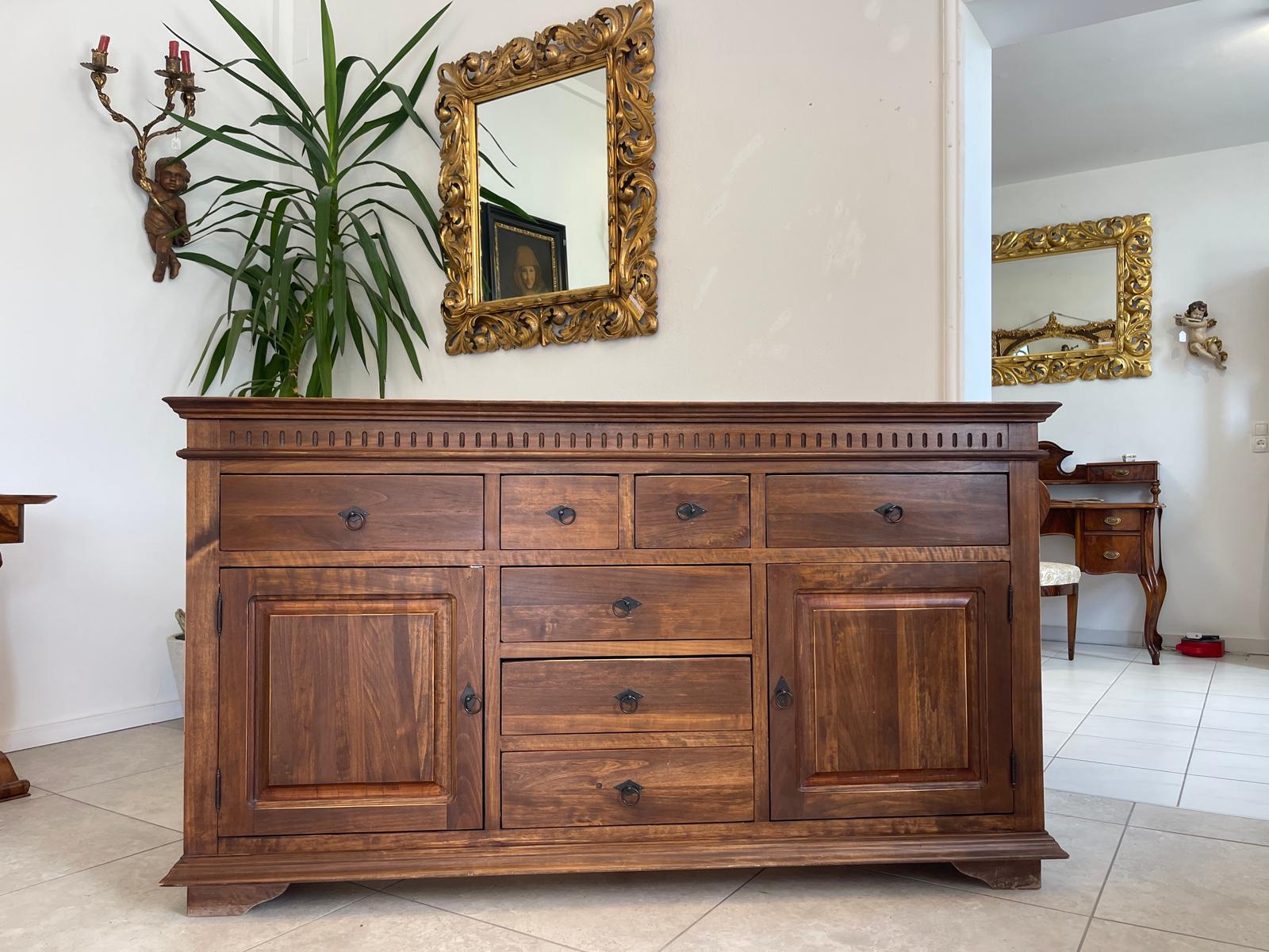 Kommode im Kolonialstil Englisch Anrichte Sideboard um 1980 G1621