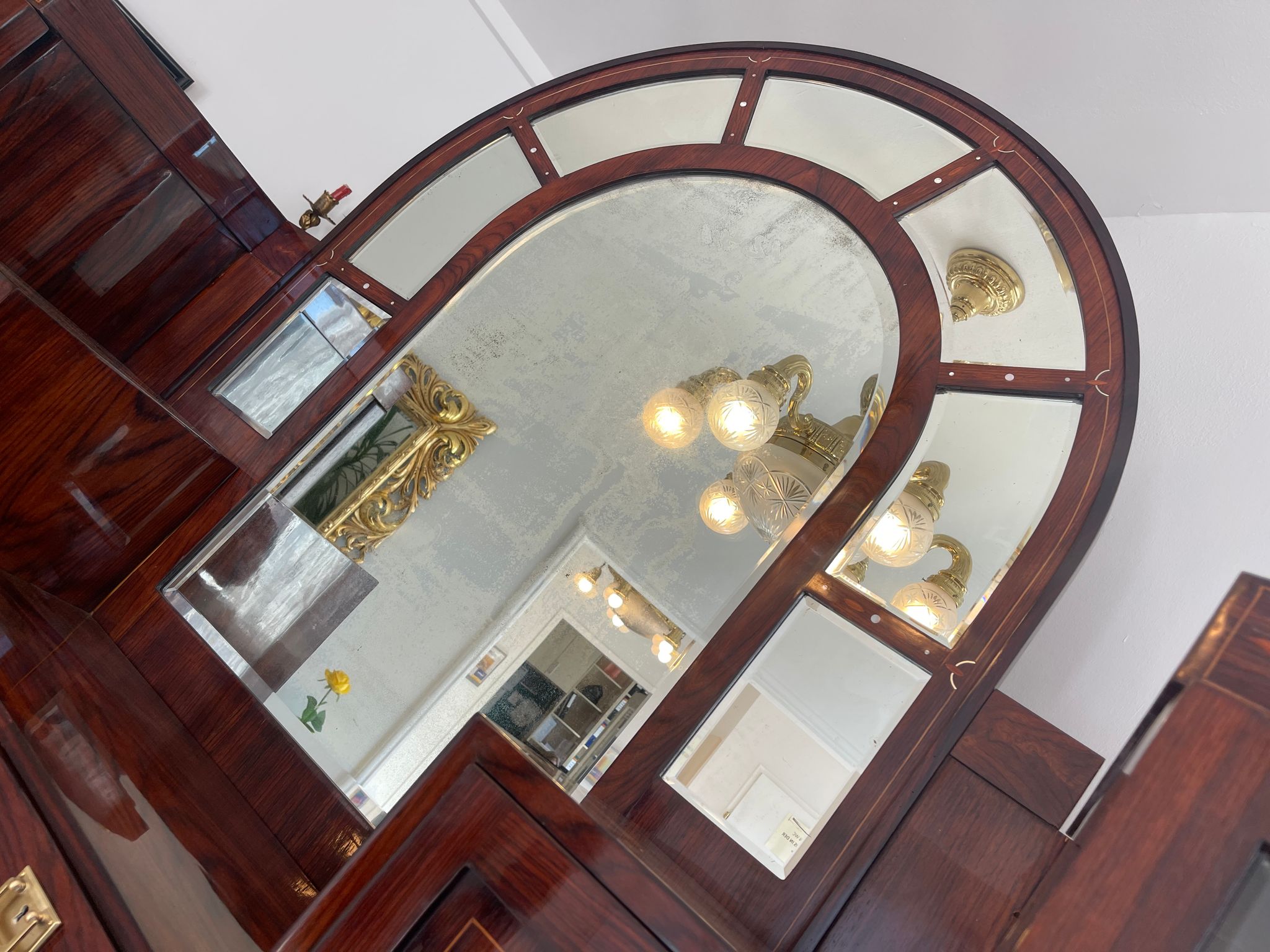 Sale Restauriertes Jugendstil Designerbuffet Bibliotheksschrank Antiquität G1379