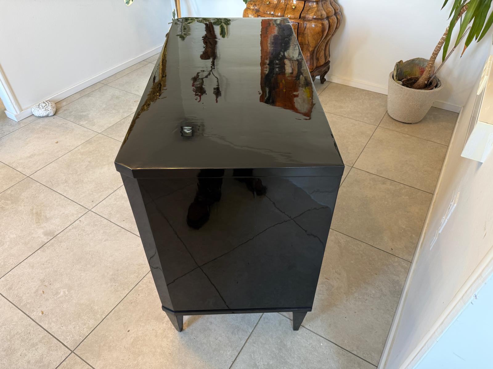 Restaurierte Biedermeier Kommode 3 Ladenkommode Nussholz Antiquität D1175