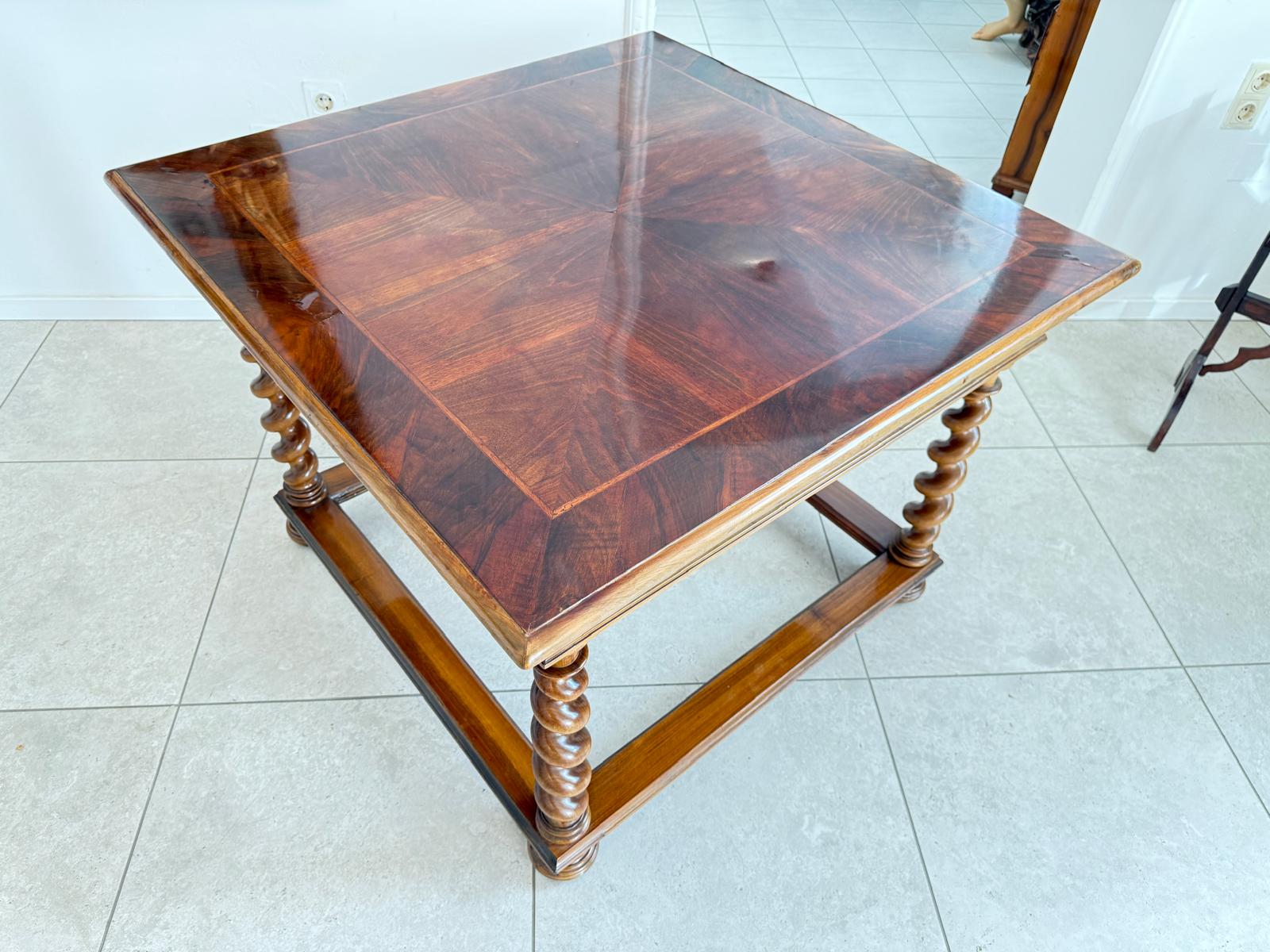 Barock Tisch Esstisch Antik Refektoriumtisch Antiquität Neo Barock D2867