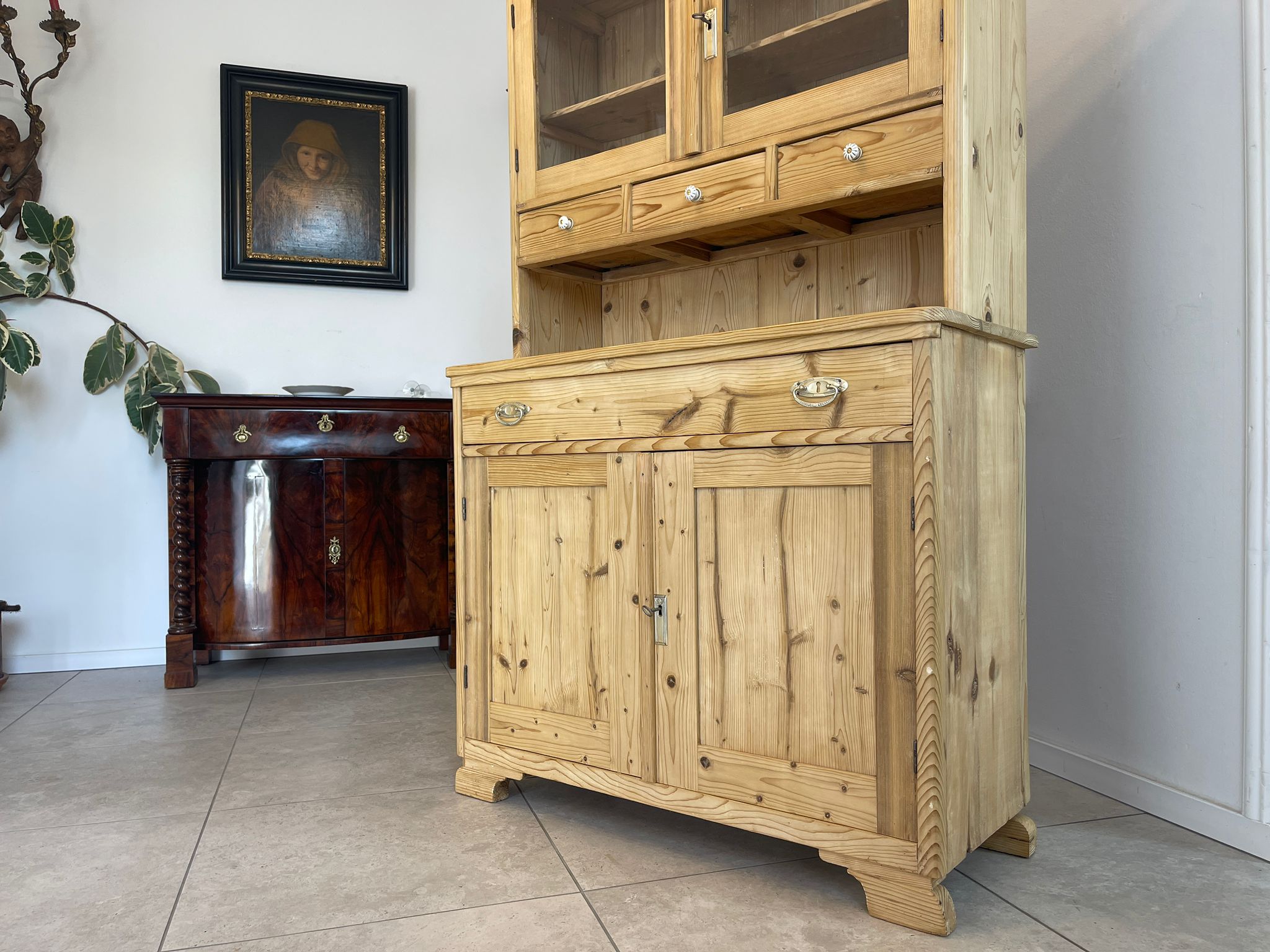 8b95575c-6335-4d77-9d0f-bcfb40a0e11dR7G3nZQJBJgxe Jugendstil Küchenbuffet Küchenschrank Küchenkredenz A4991