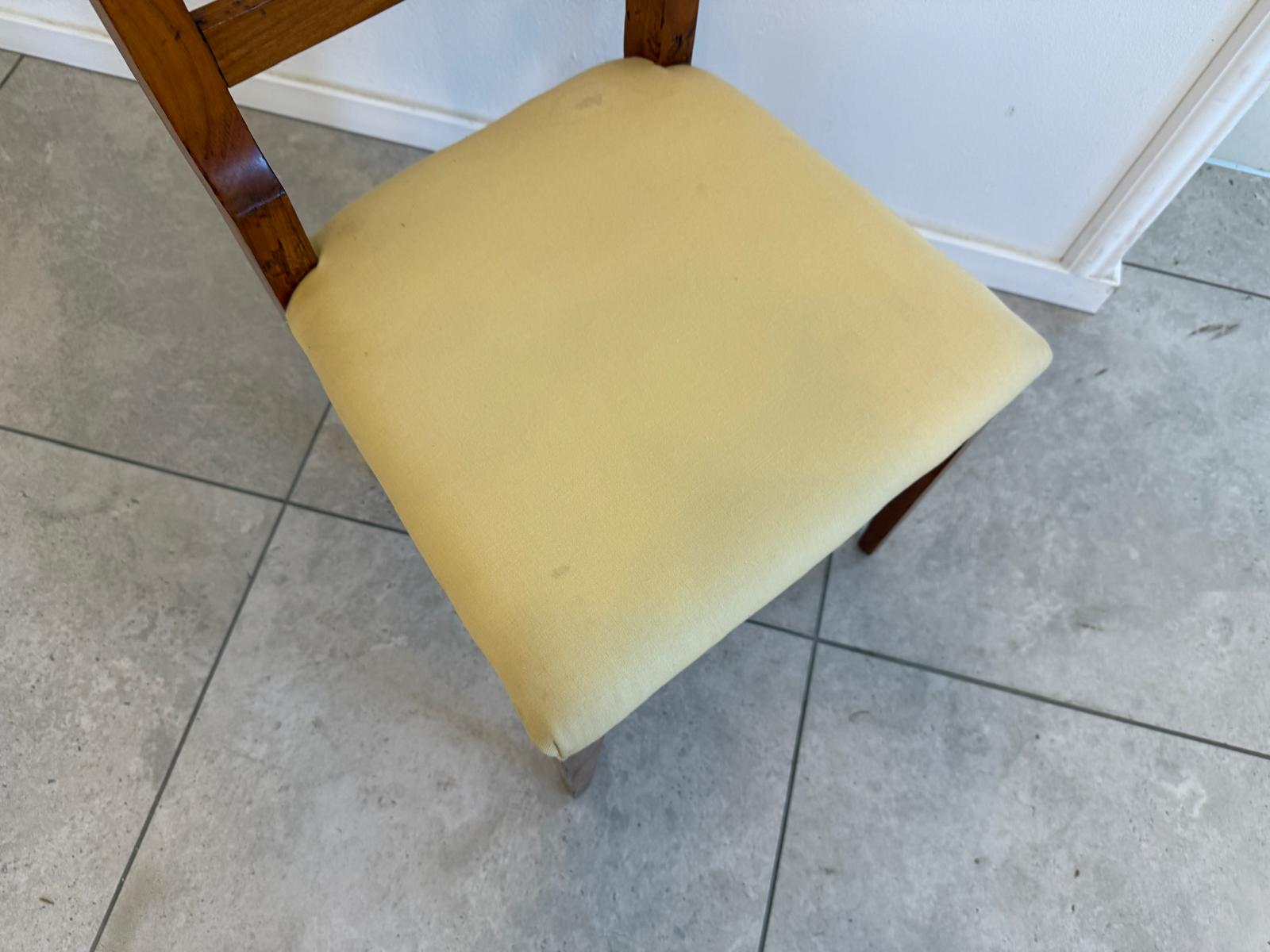 Originaler Biedermeier Sessel Antik Nussholz Antiquität G1897