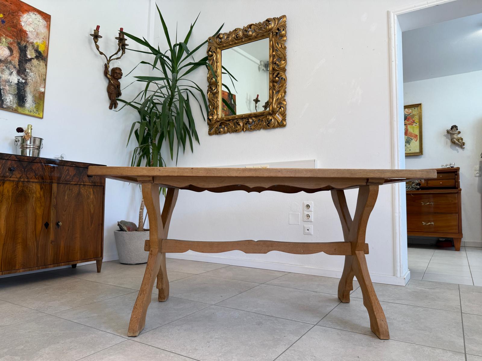 Bauerntisch Tafeltisch Tisch Eichenholz G1900