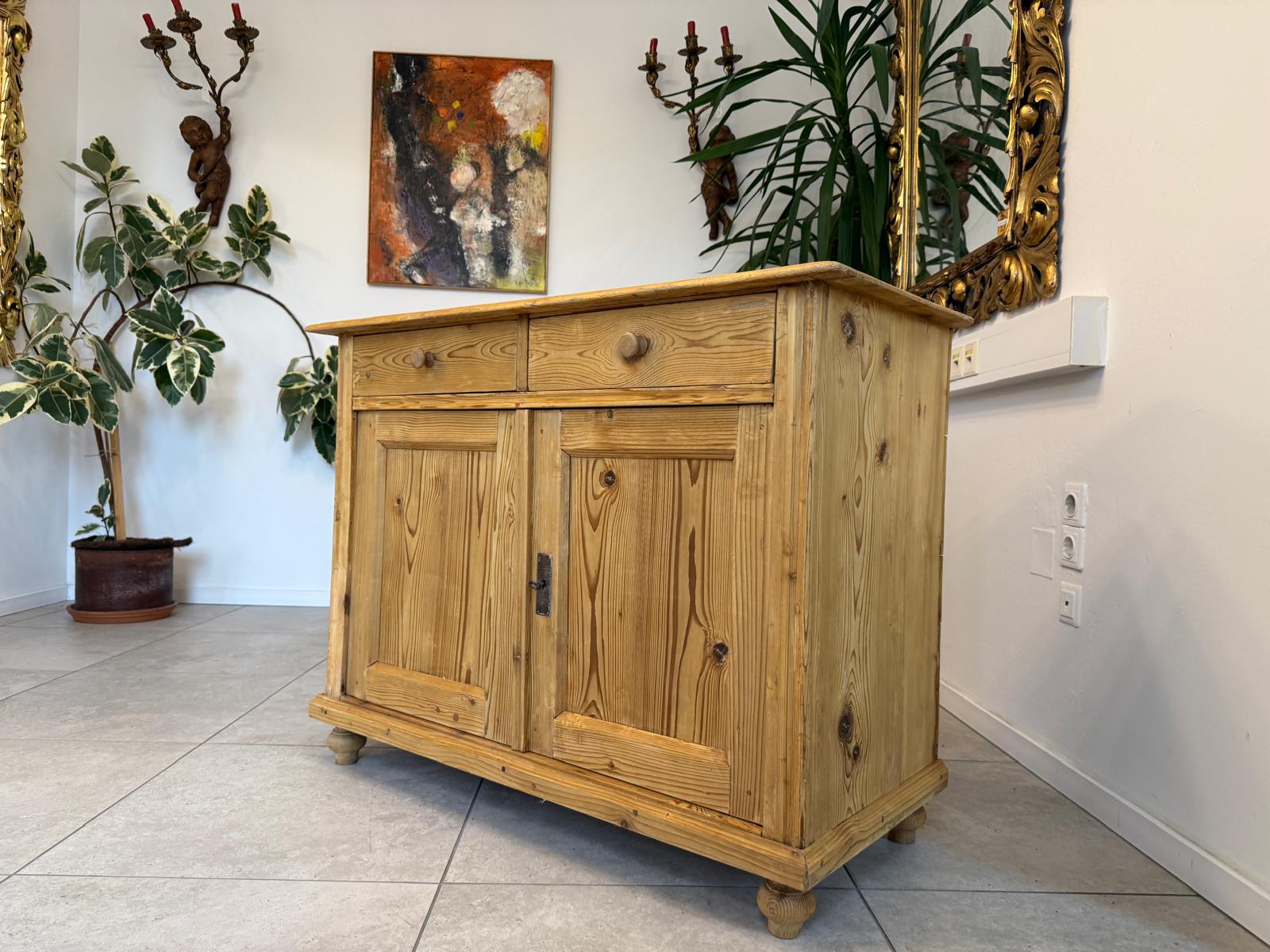 Bäuerliche Gründerzeit Anrichte Kommode Kasterl Bauernmöbel Antik G2217