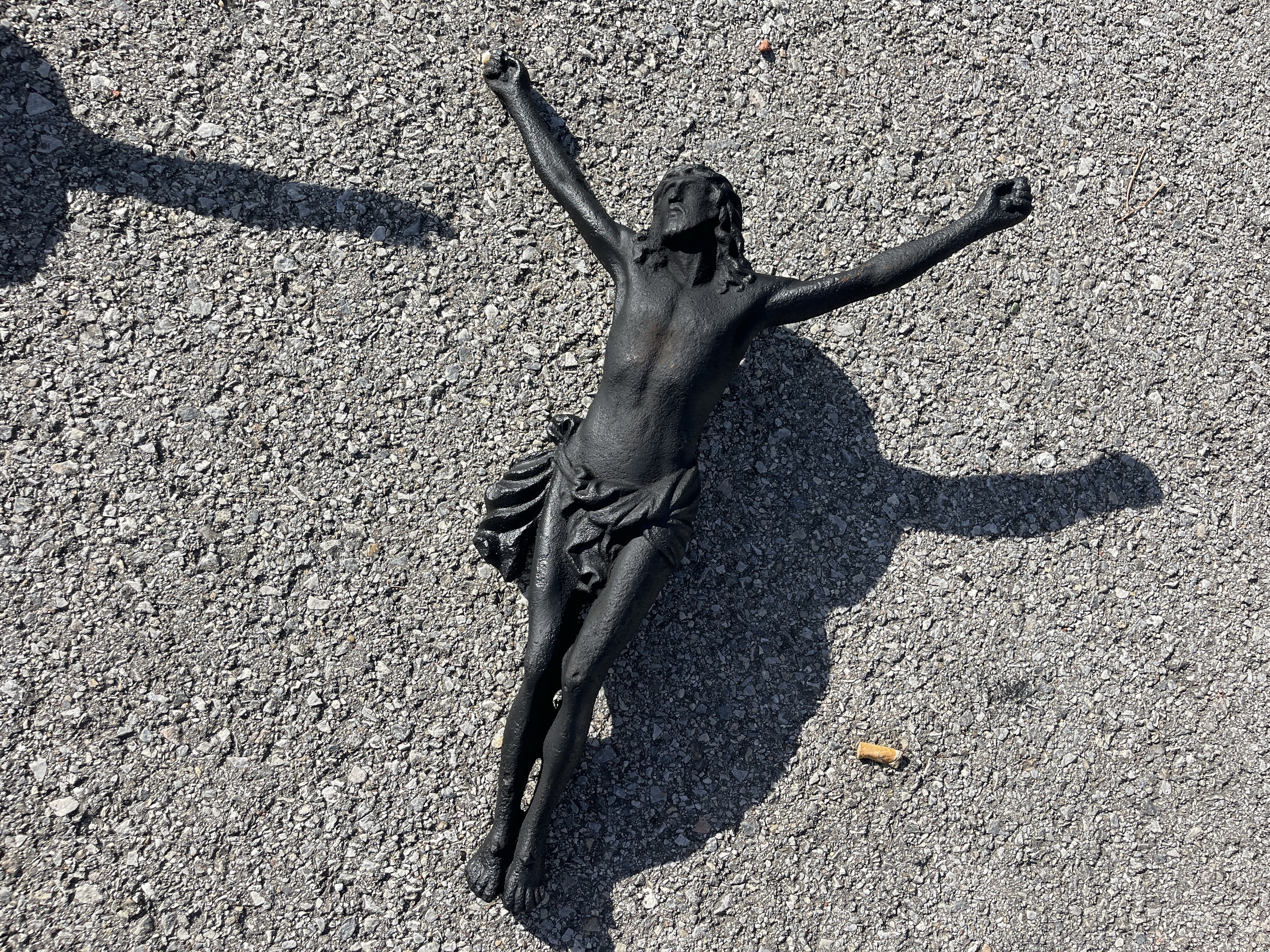 Jesus INRI Herrgott aus Gusseisen B1818