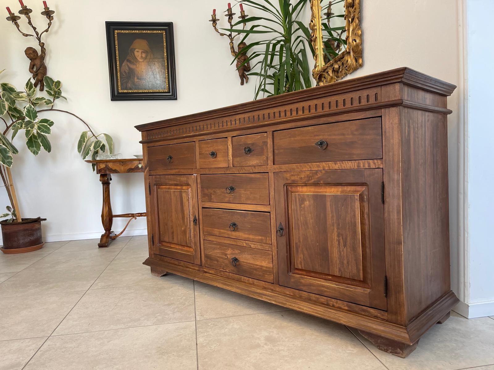 Kommode im Kolonialstil Englisch Anrichte Sideboard um 1980 G1621