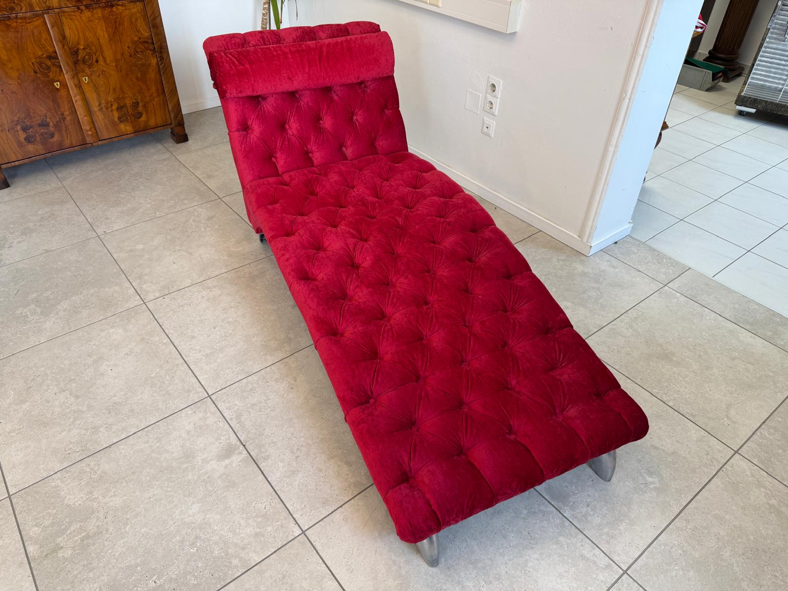 Chesterfield Clubsofa Diwan Couch Antikbraun Zigarrenbraun D2519