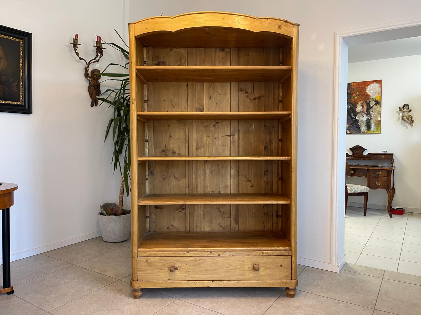 Altes Bäuerliche Stellage Regal Bauernmöbel - Altbauernkasten Bücherkasten G1365