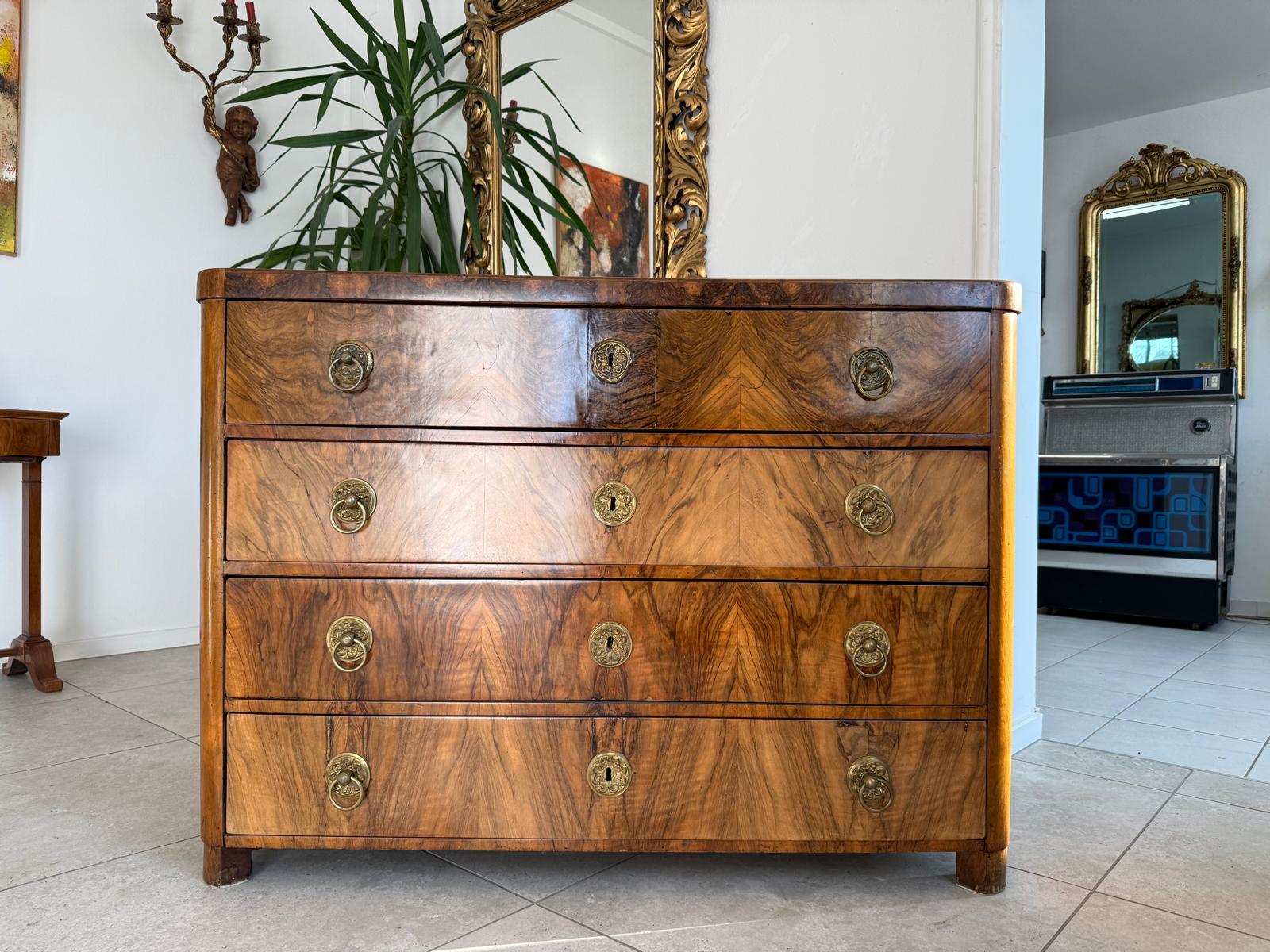 Antike Biedermeier Schreibkommode Ladenkommode Antiquität D1227