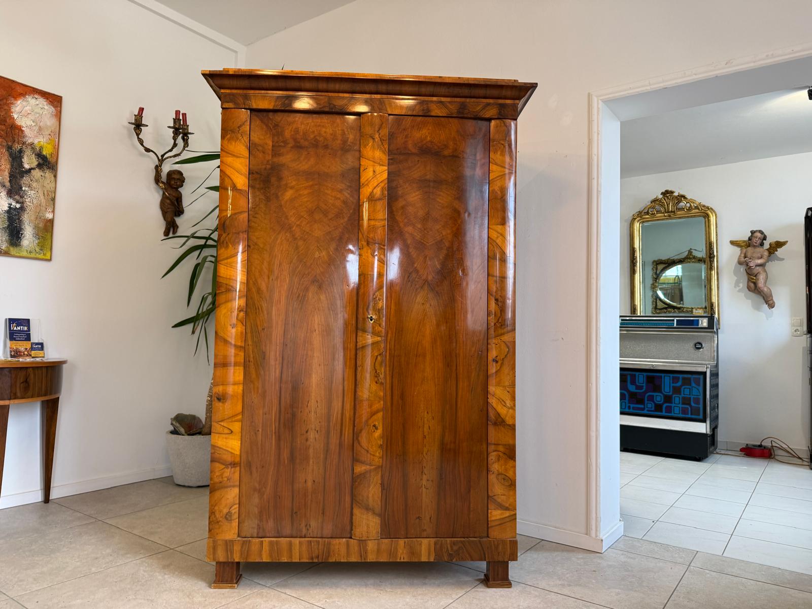 SALE Biedermeier Schrank Kleiderkasten Hallenschrank Antiquität G1040-1