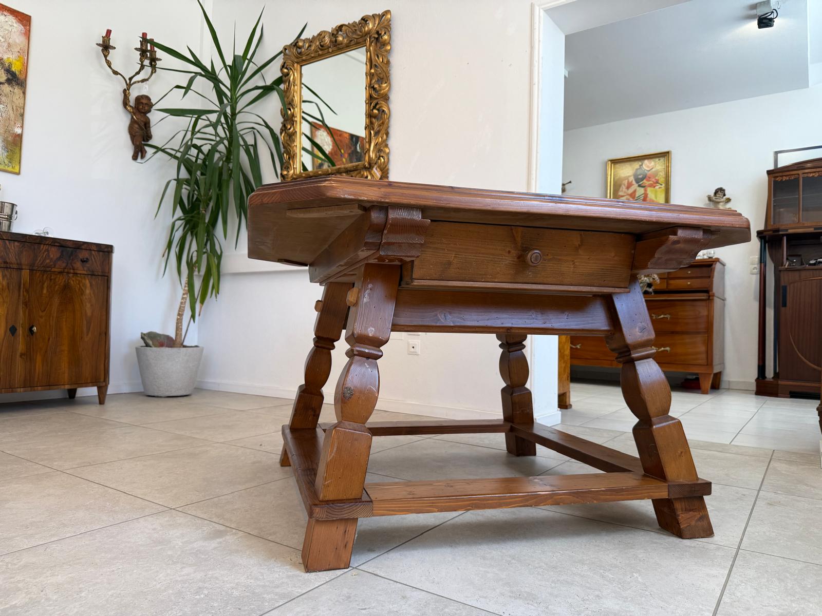 Bauerntisch Tisch Auszugtisch Kiefernholz Esszimmertisch G1902