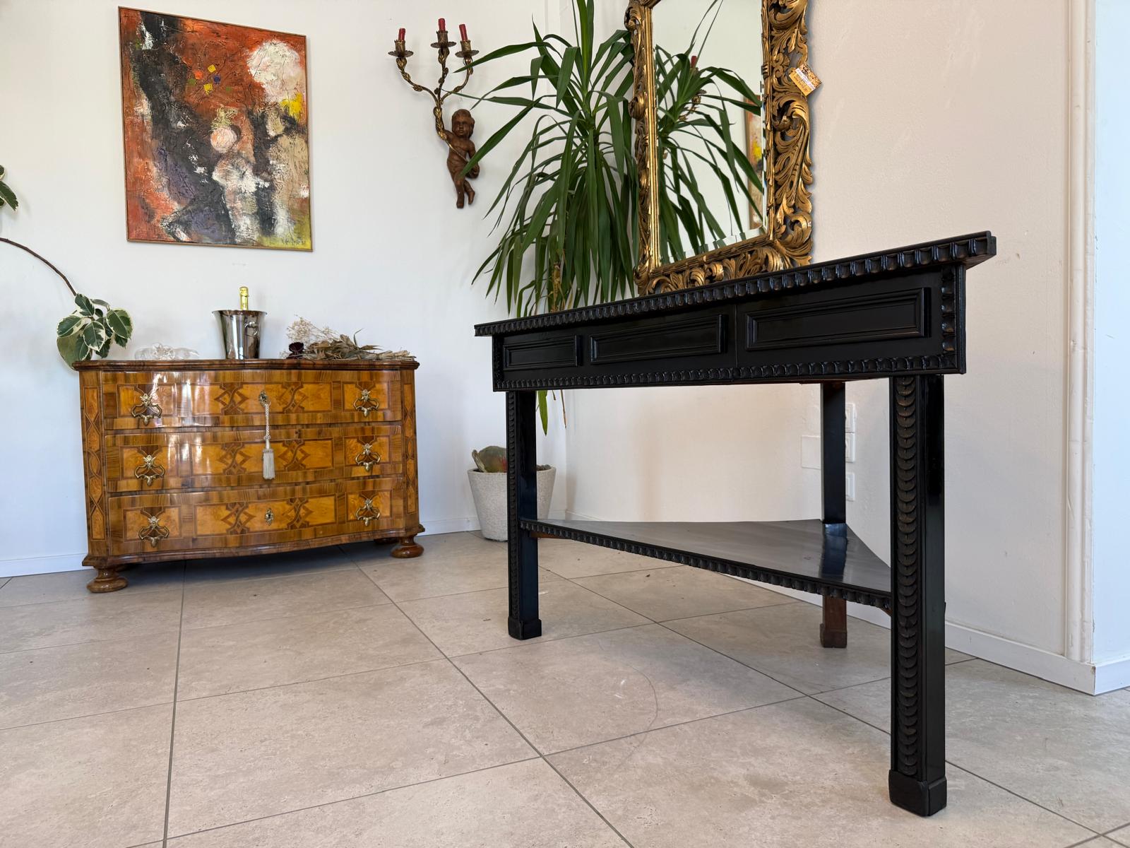 Sale Restauriertes Jugendstil Eckkasterl Eckanrichte Eckmöbel D2694