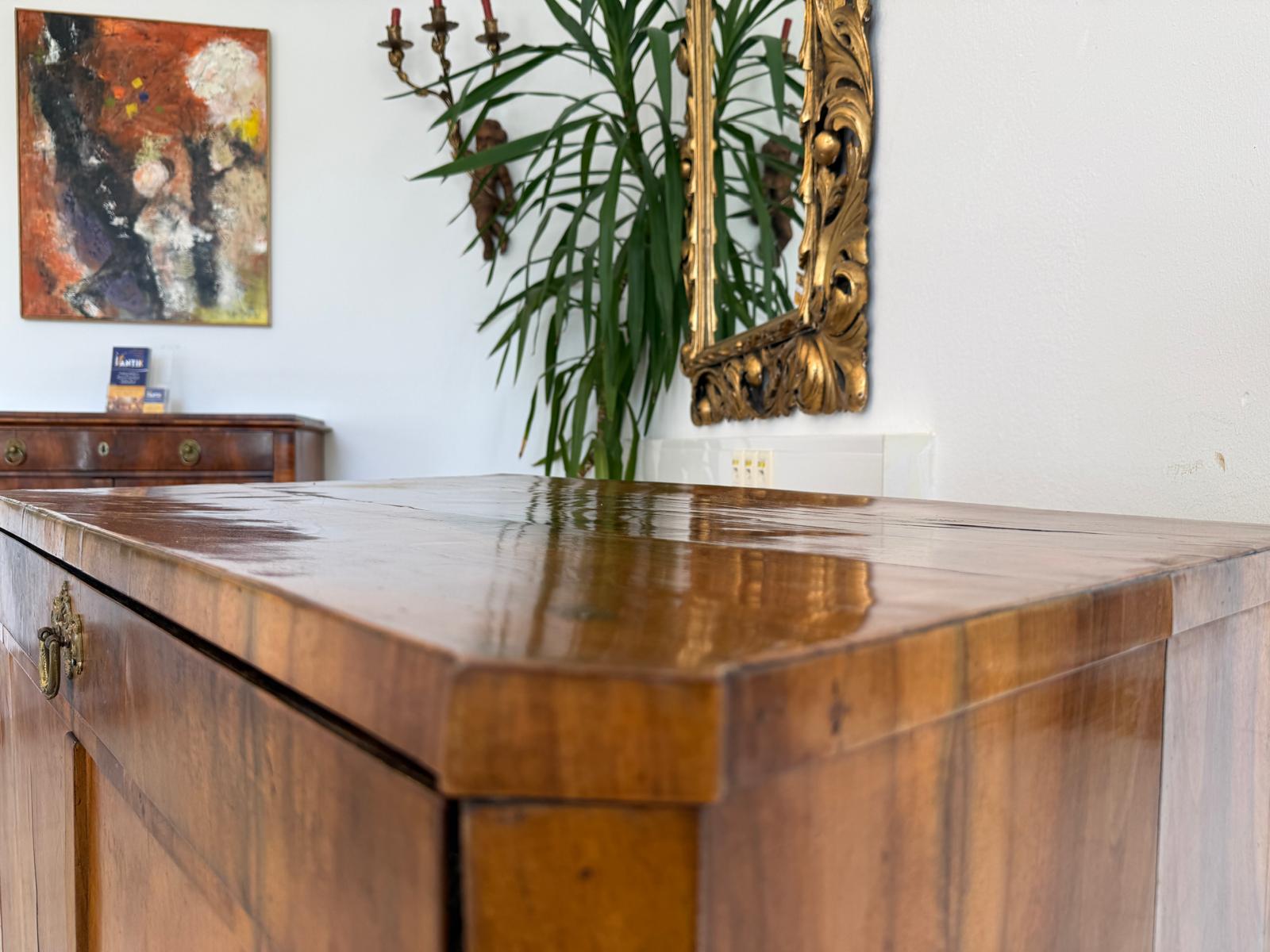 Biedermeier Trumeau Anrichte Schrank Originalstück Authentikum D2387
