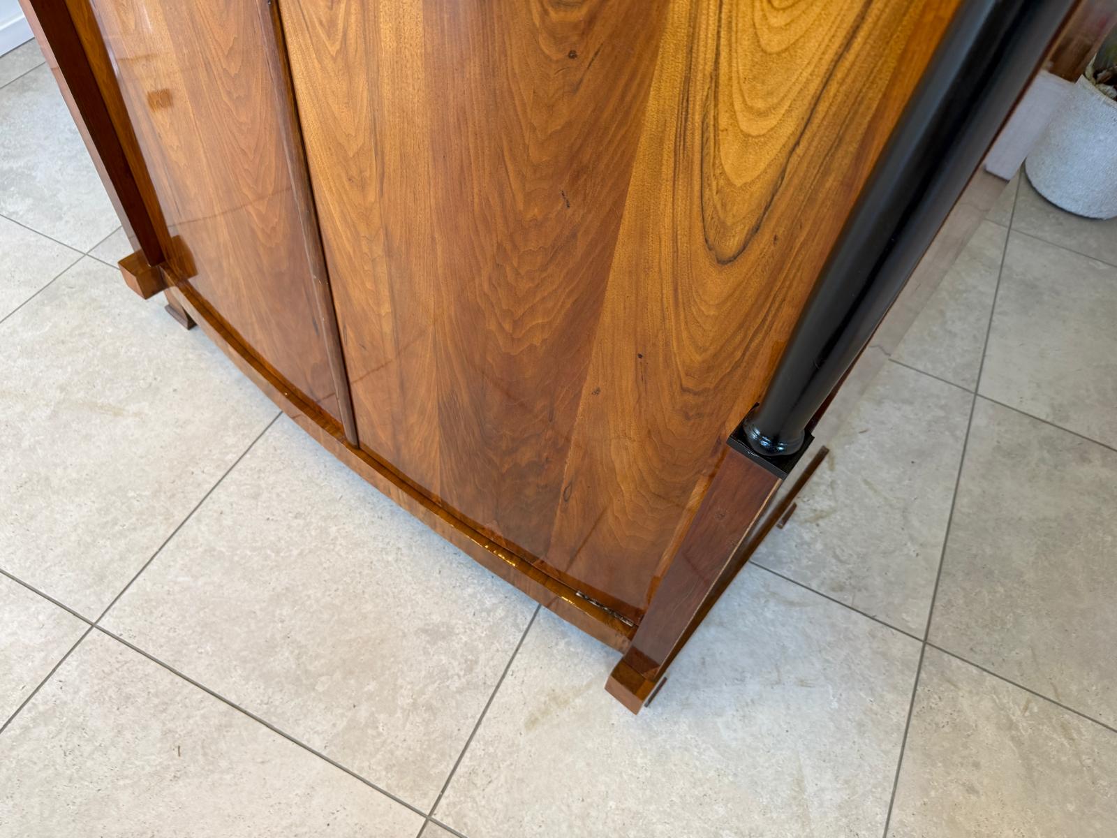 Sale Empire Säulen Hallenschrank Restauriert Antik Antiquität D1209