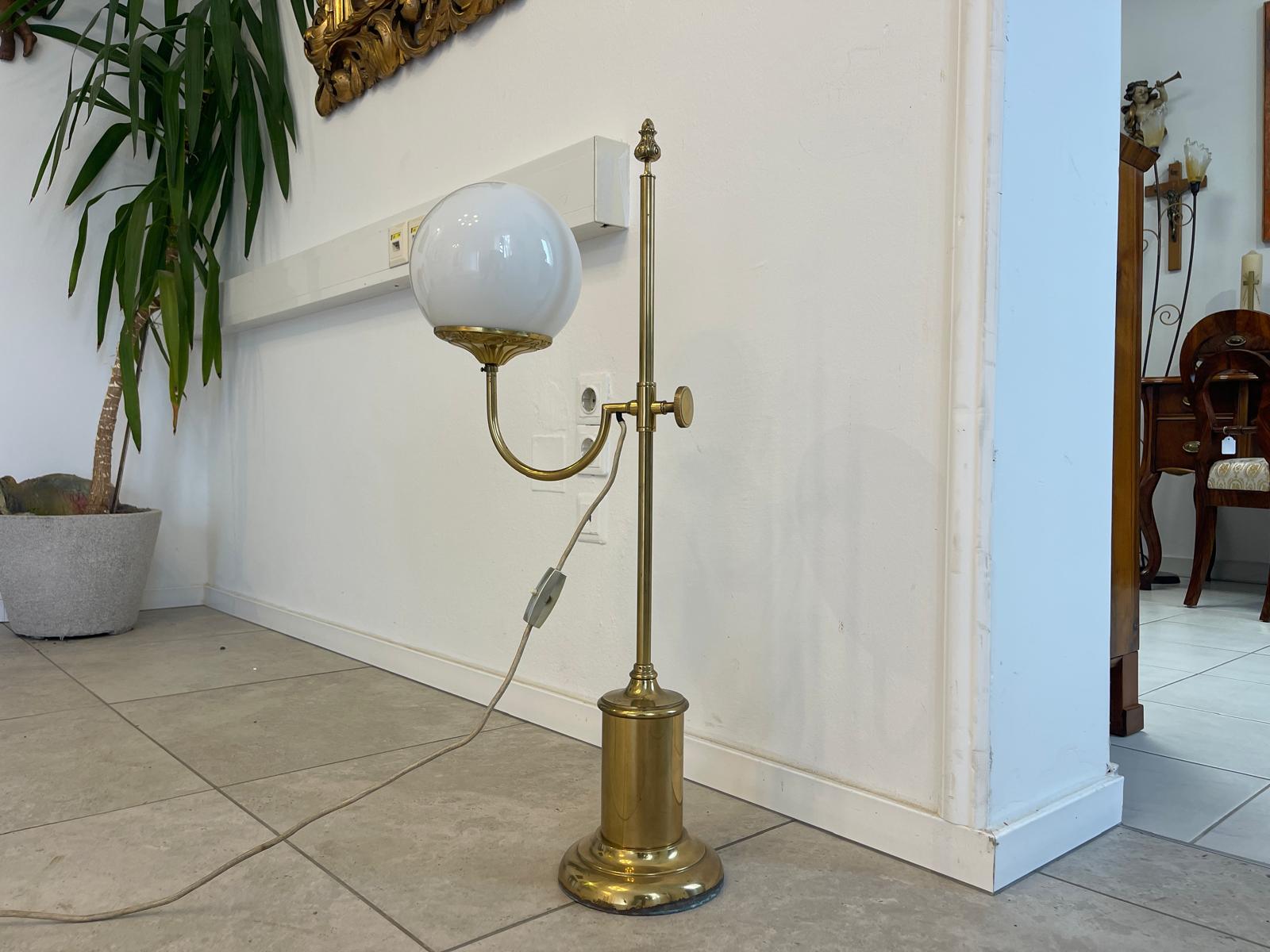 Leseleuchte Lampe Messinglampe Jugendstil Leuchte G1343