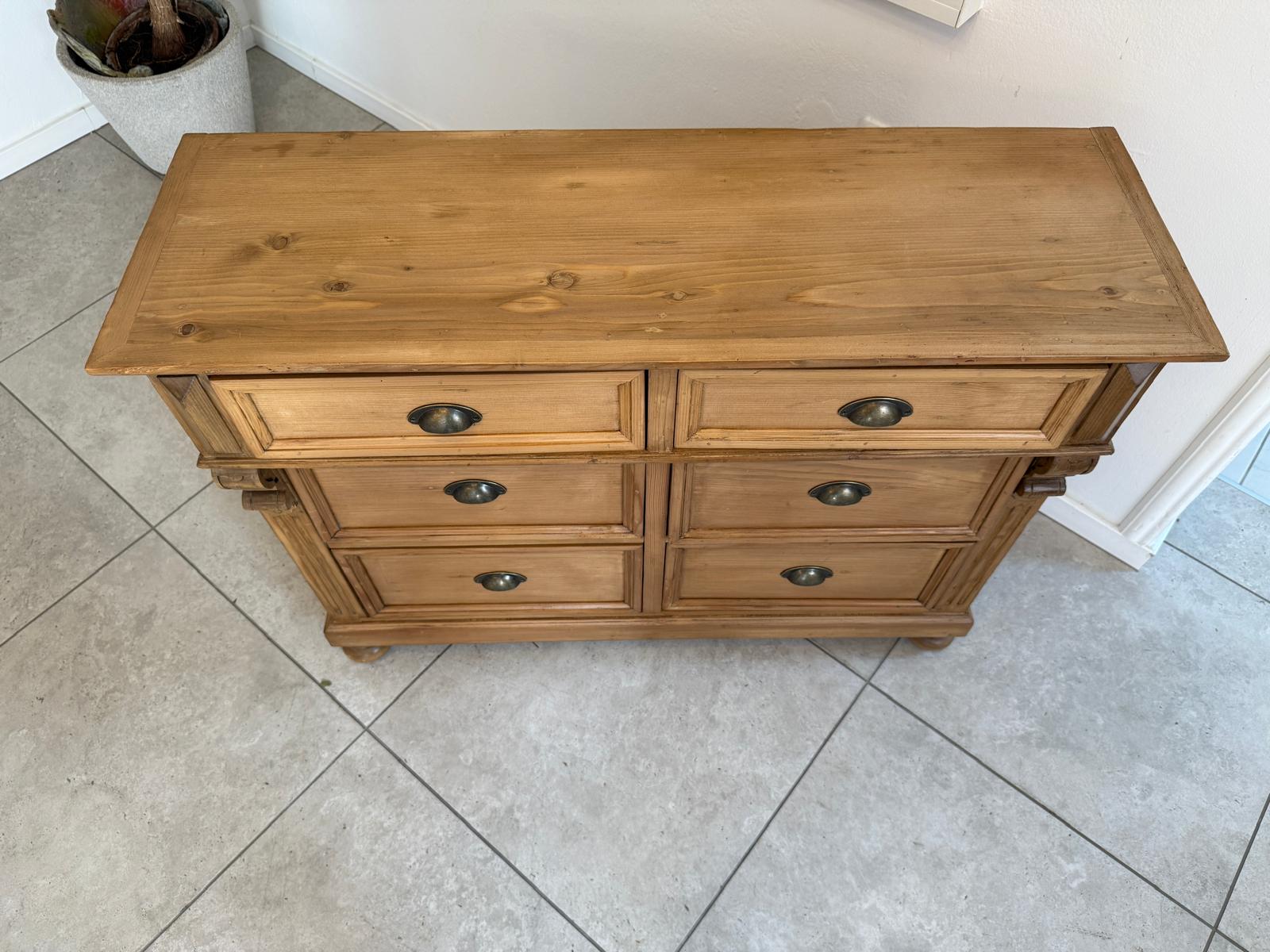 Bäuerliche Ladenkommode Bauernmöbel Bauernmöbel Bauernschrank G2198